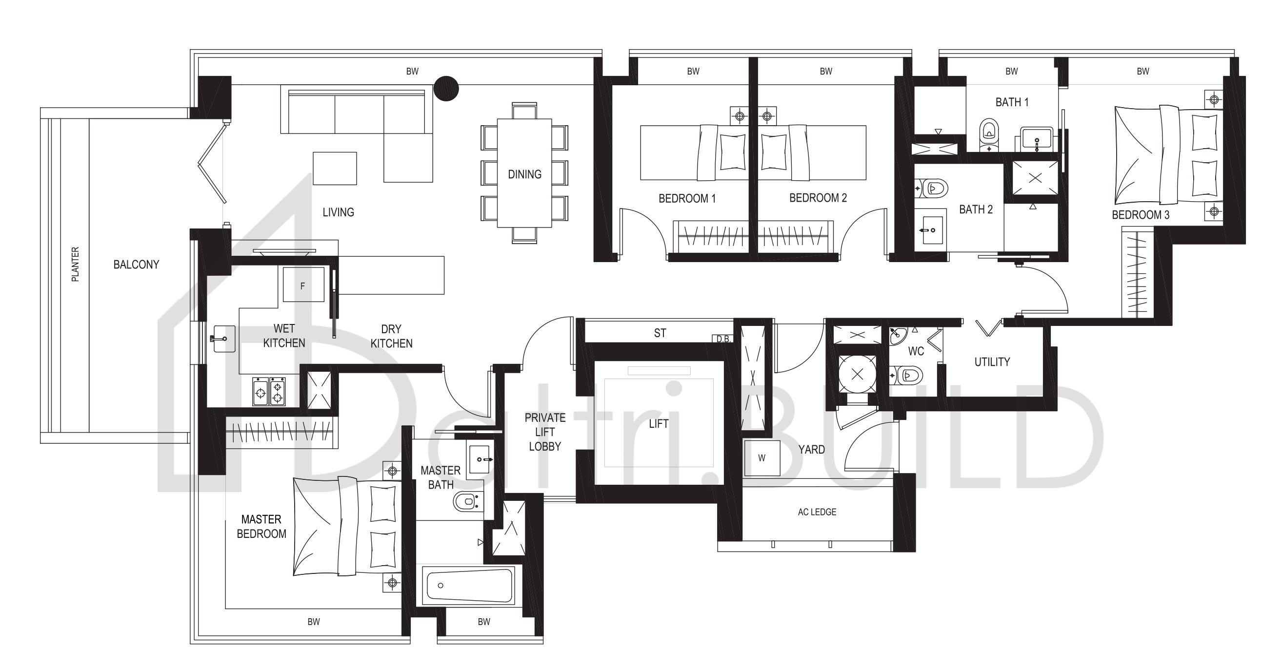 8 SAINT THOMAS D1A floorplan (watermarked)