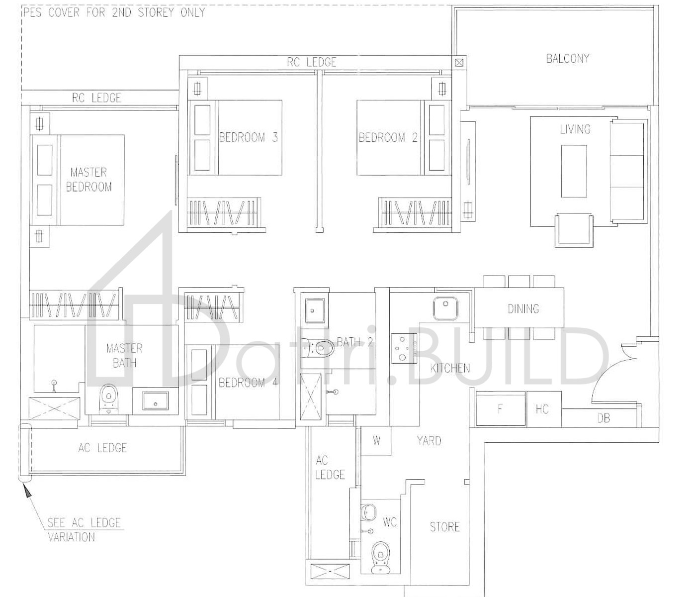 THE VISIONAIRE D1 floorplan (watermarked)