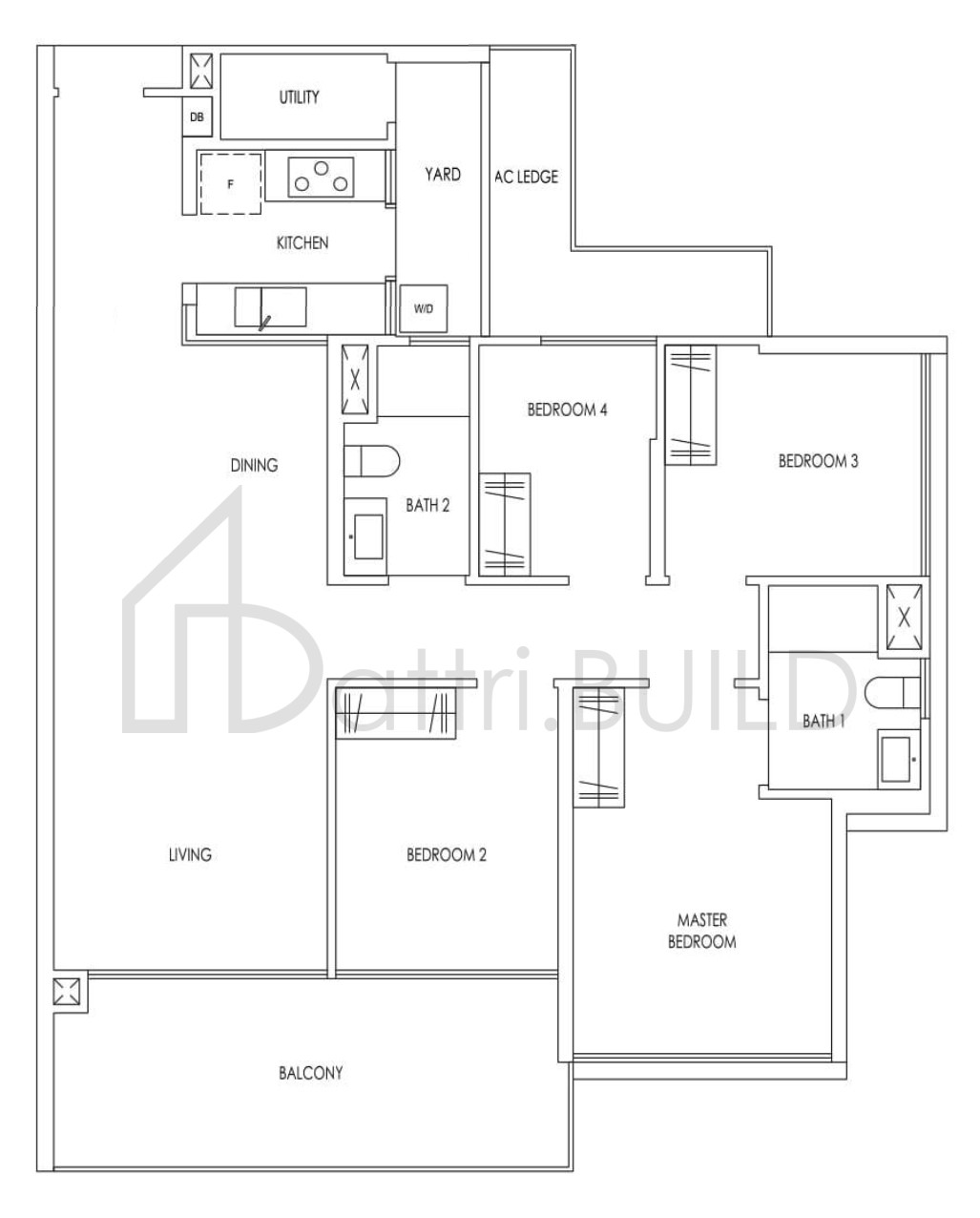 TREASURE AT TAMPINES D2 floorplan (watermarked)