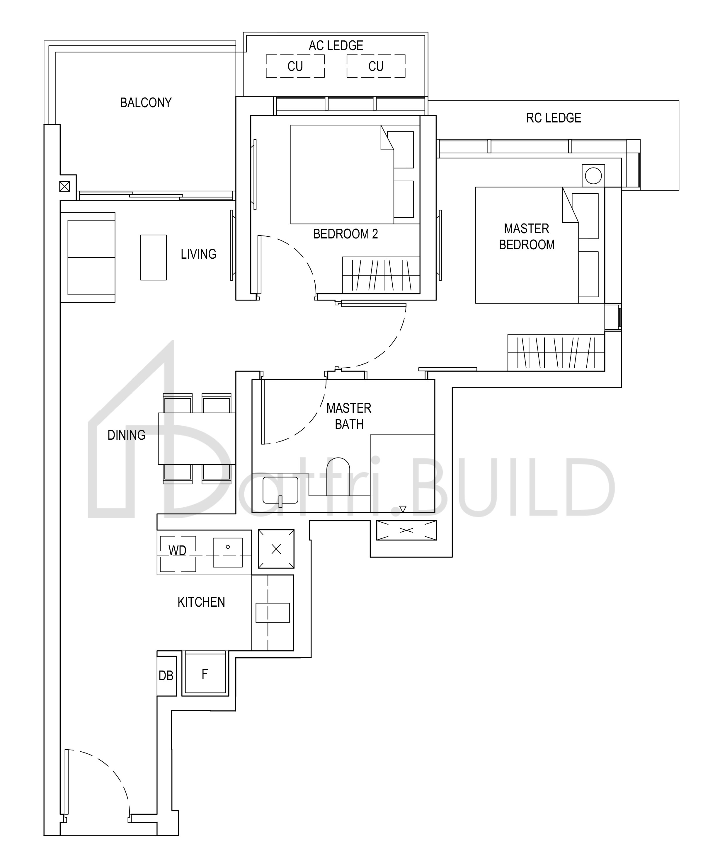 ONE BERNAM B1 floorplan (watermarked)