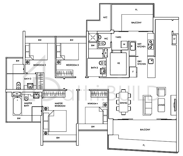 TREVISTA D1 floorplan (watermarked)