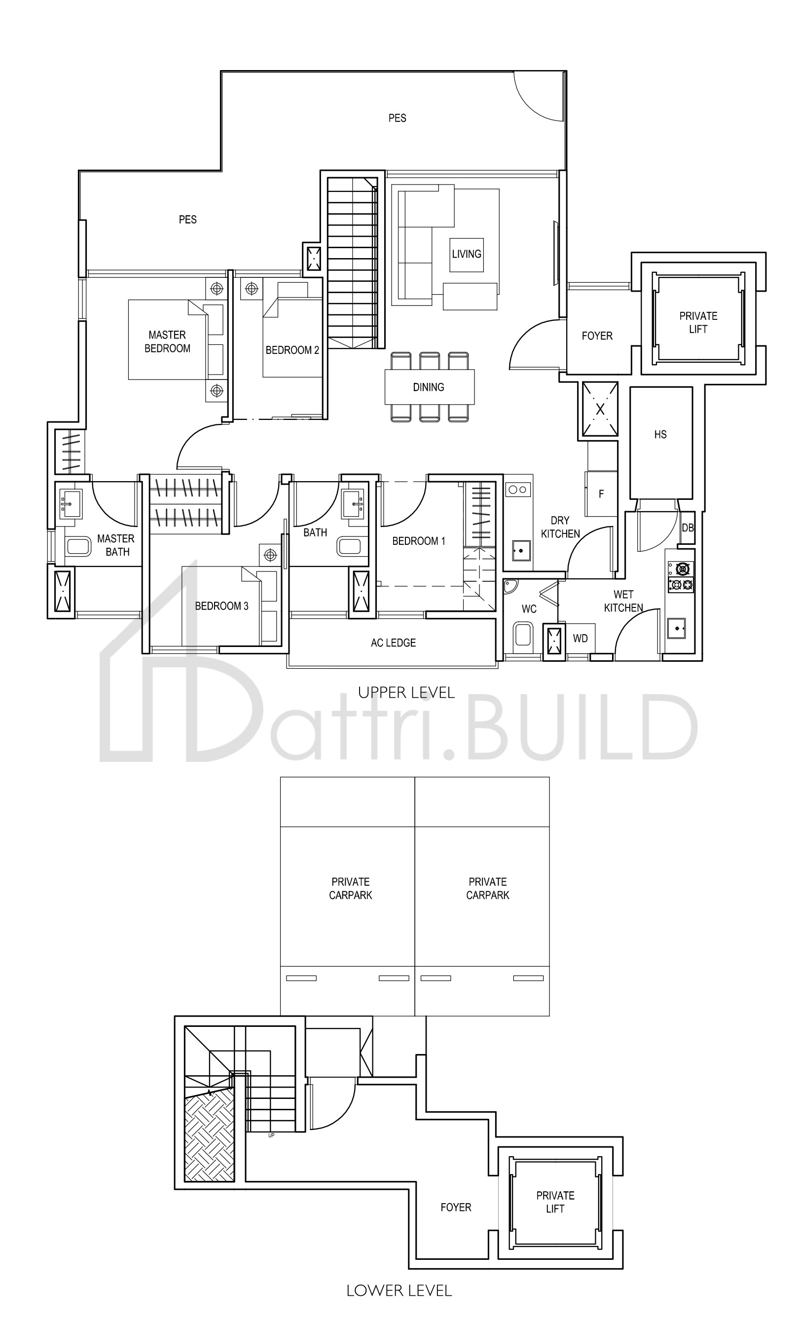 THE CREEK @ BUKIT D1m floorplan (watermarked)