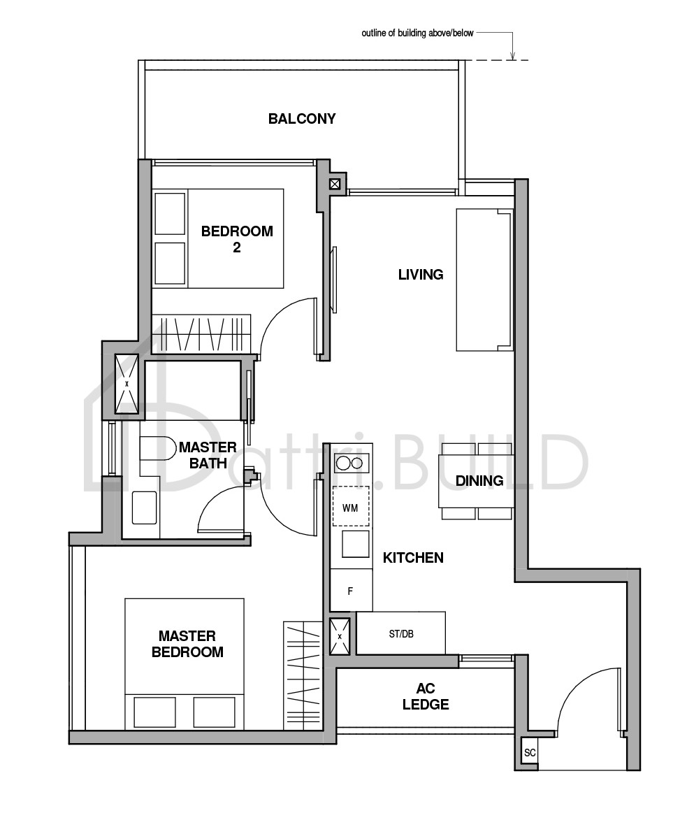 ROYALGREEN B-2 floorplan (watermarked)