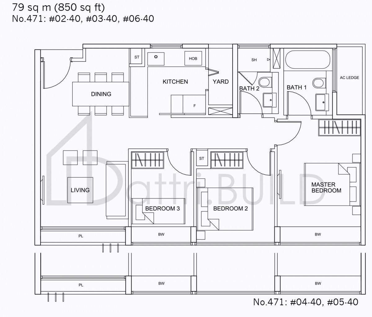 RV RESIDENCES C4 floorplan (watermarked)