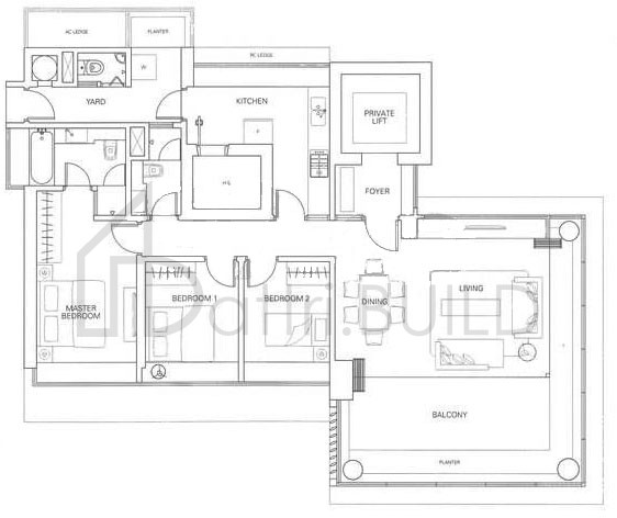 PAVILION 11 B floorplan (watermarked)