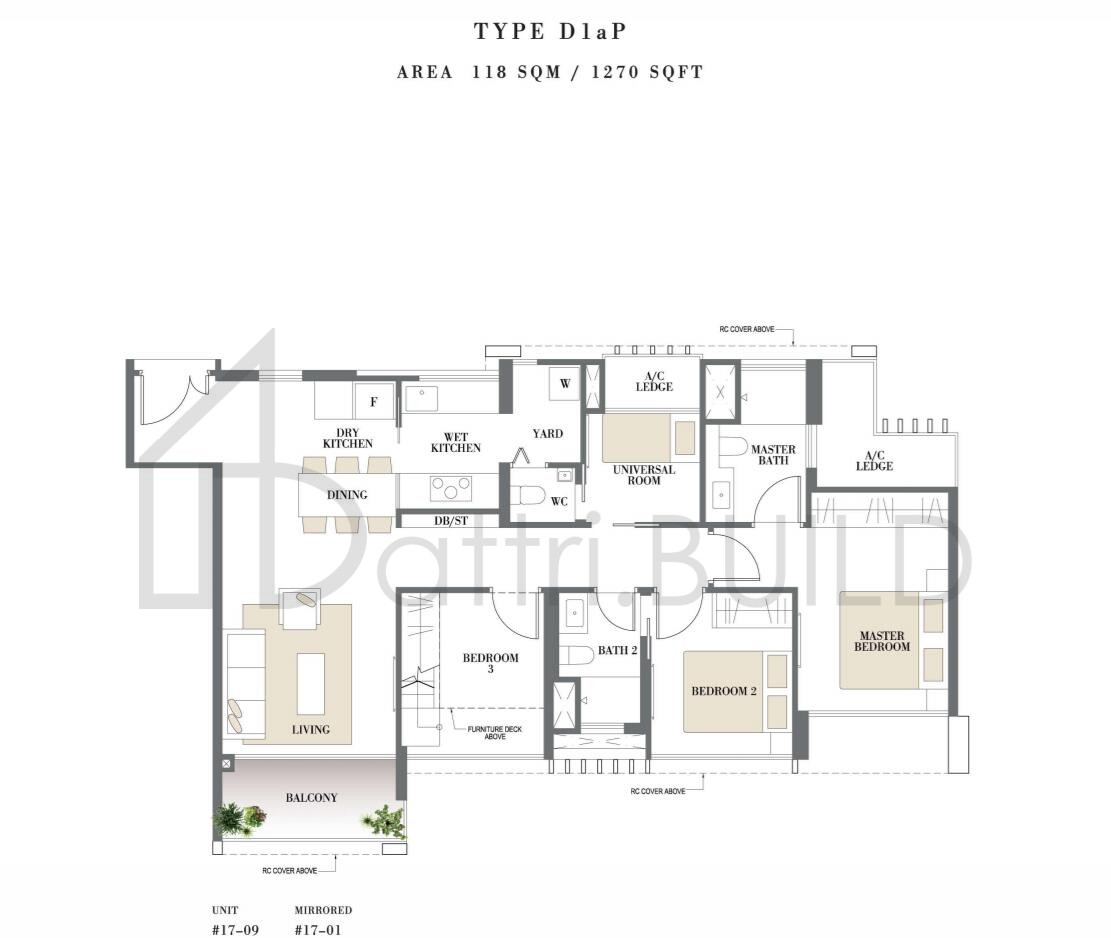 BOTANIQUE AT BARTLEY D1aP floorplan (watermarked)