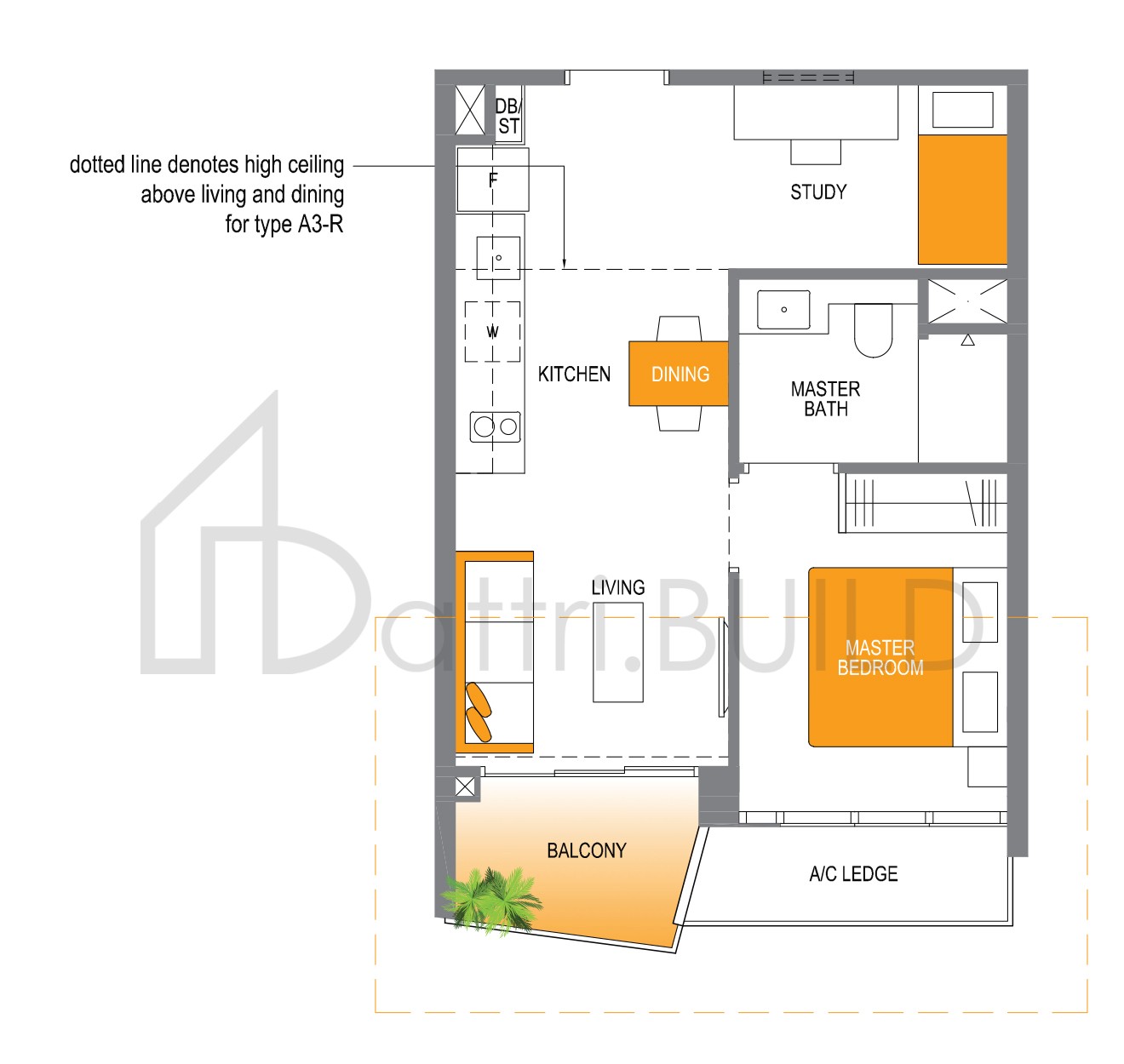 LAKE GRANDE A3 floorplan (watermarked)