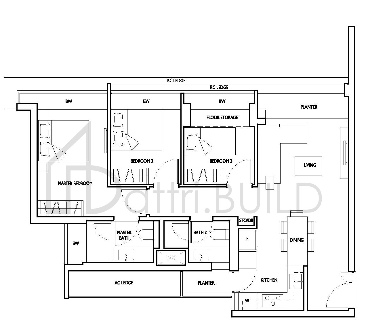 D'NEST C1a,C1a-1,C1a-2 floorplan (watermarked)