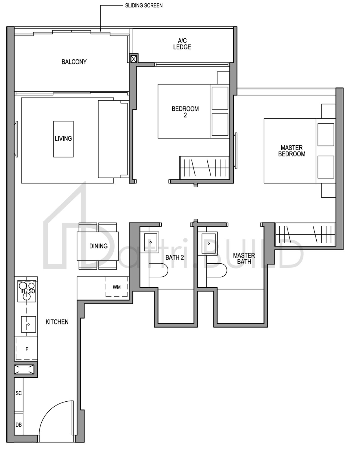MARTIN MODERN B1a floorplan (watermarked)