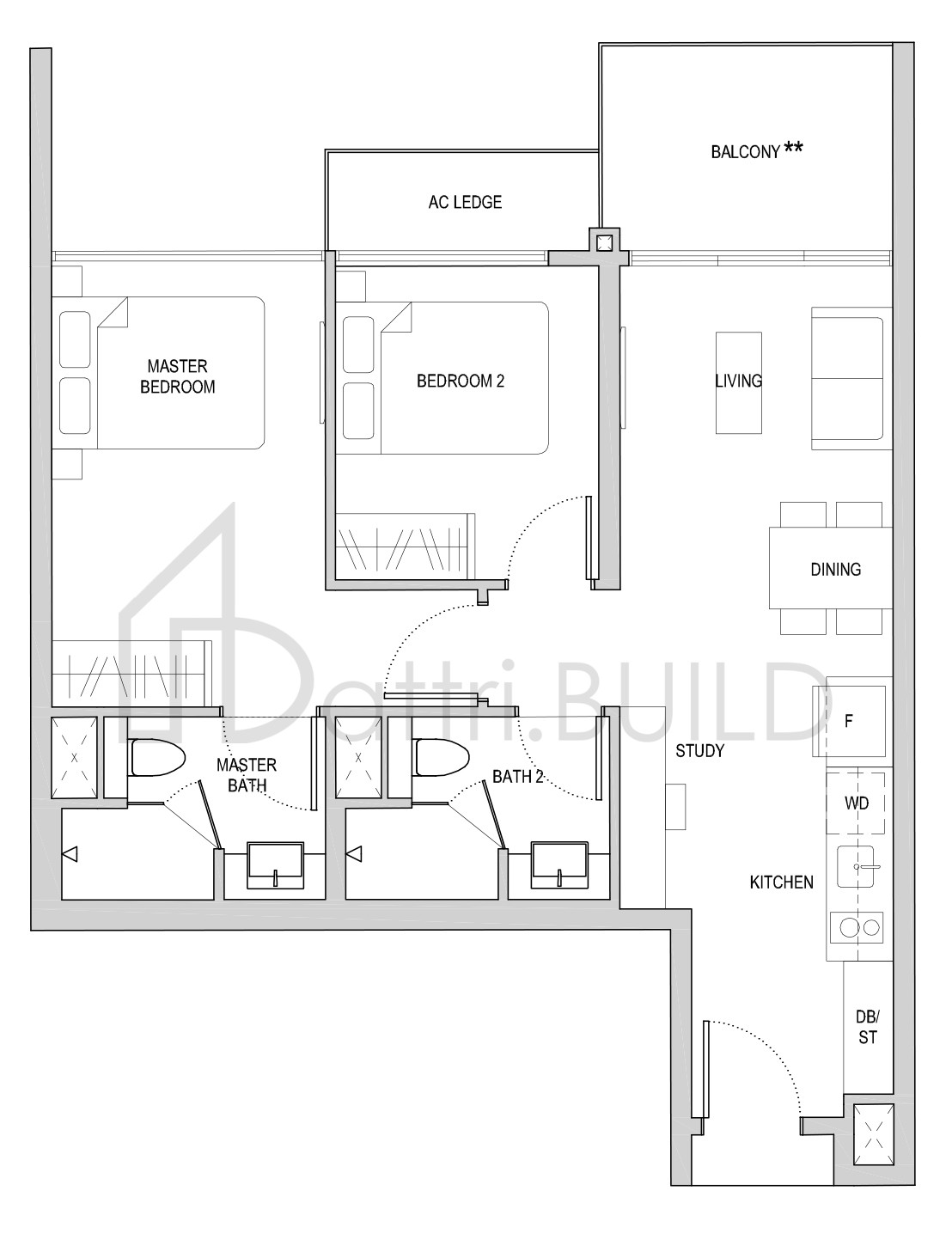 AFFINITY AT SERANGOON BPS2 floorplan (watermarked)