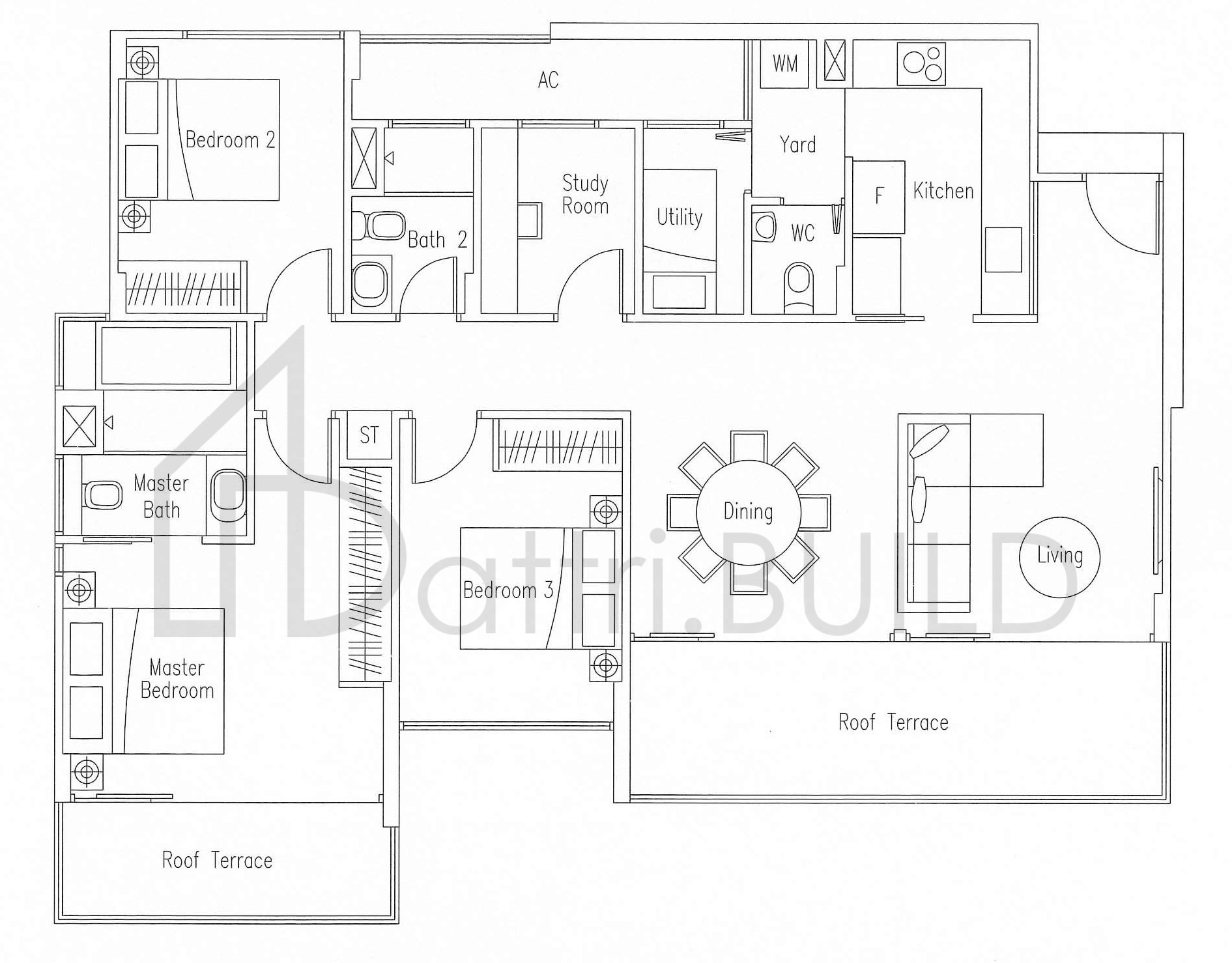 WATERSCAPE AT CAVENAGH PH8 floorplan (watermarked)