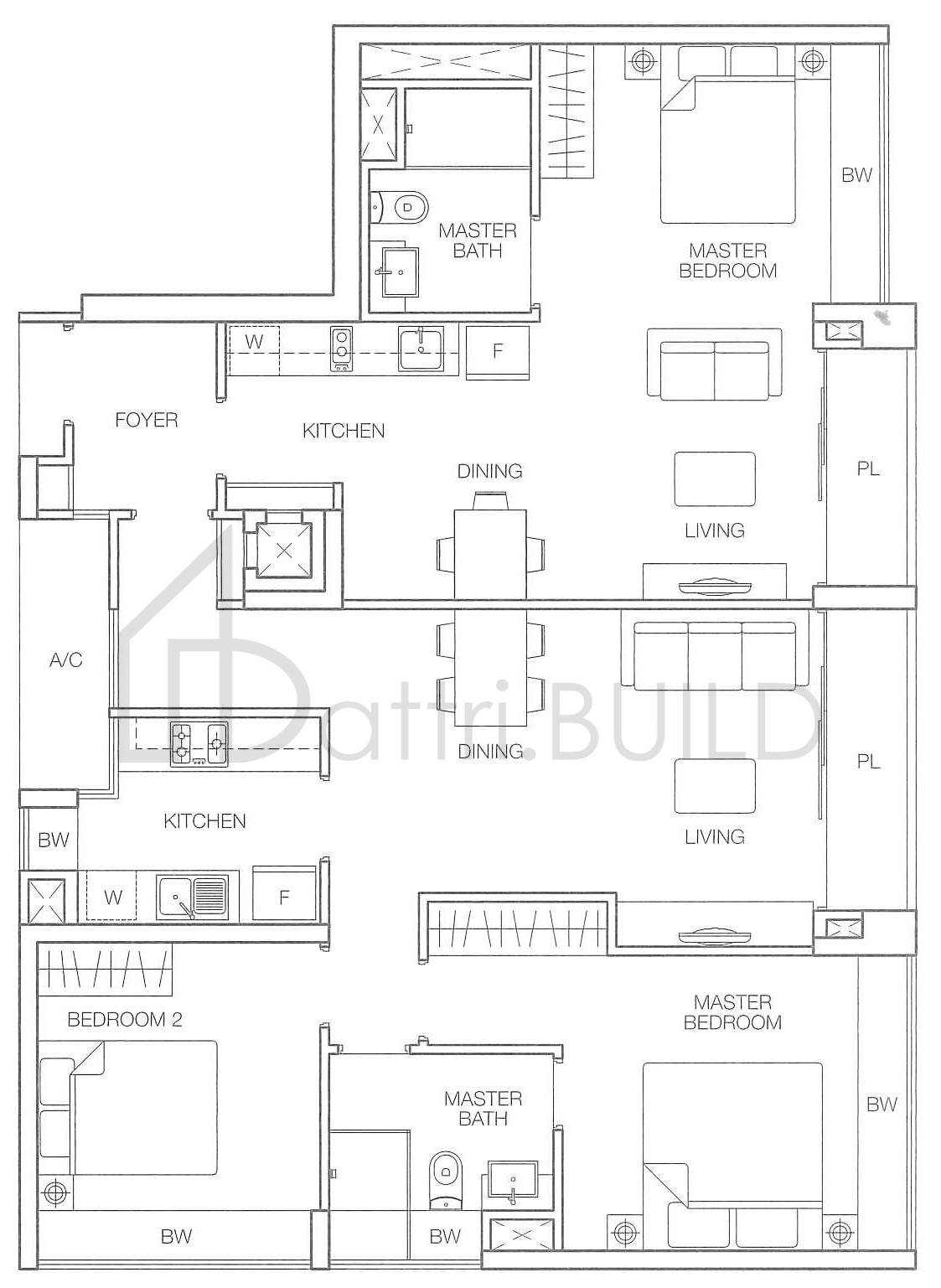 CASPIAN D3 floorplan (watermarked)