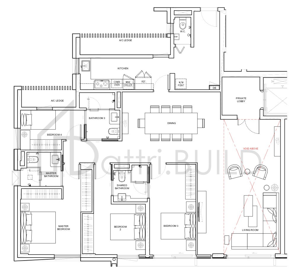 DALVEY HAUS D1 floorplan (watermarked)
