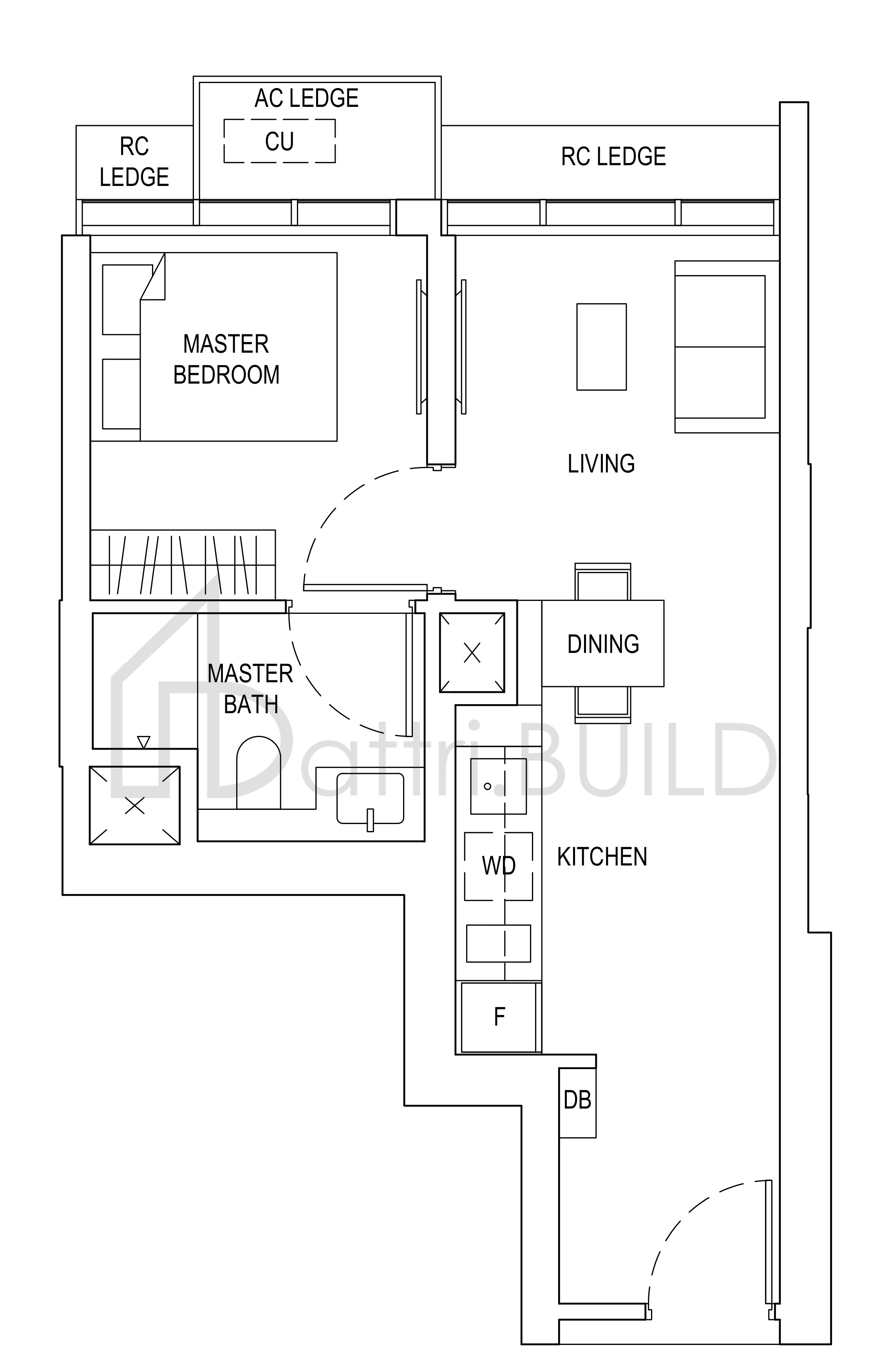 ONE BERNAM A1 floorplan (watermarked)
