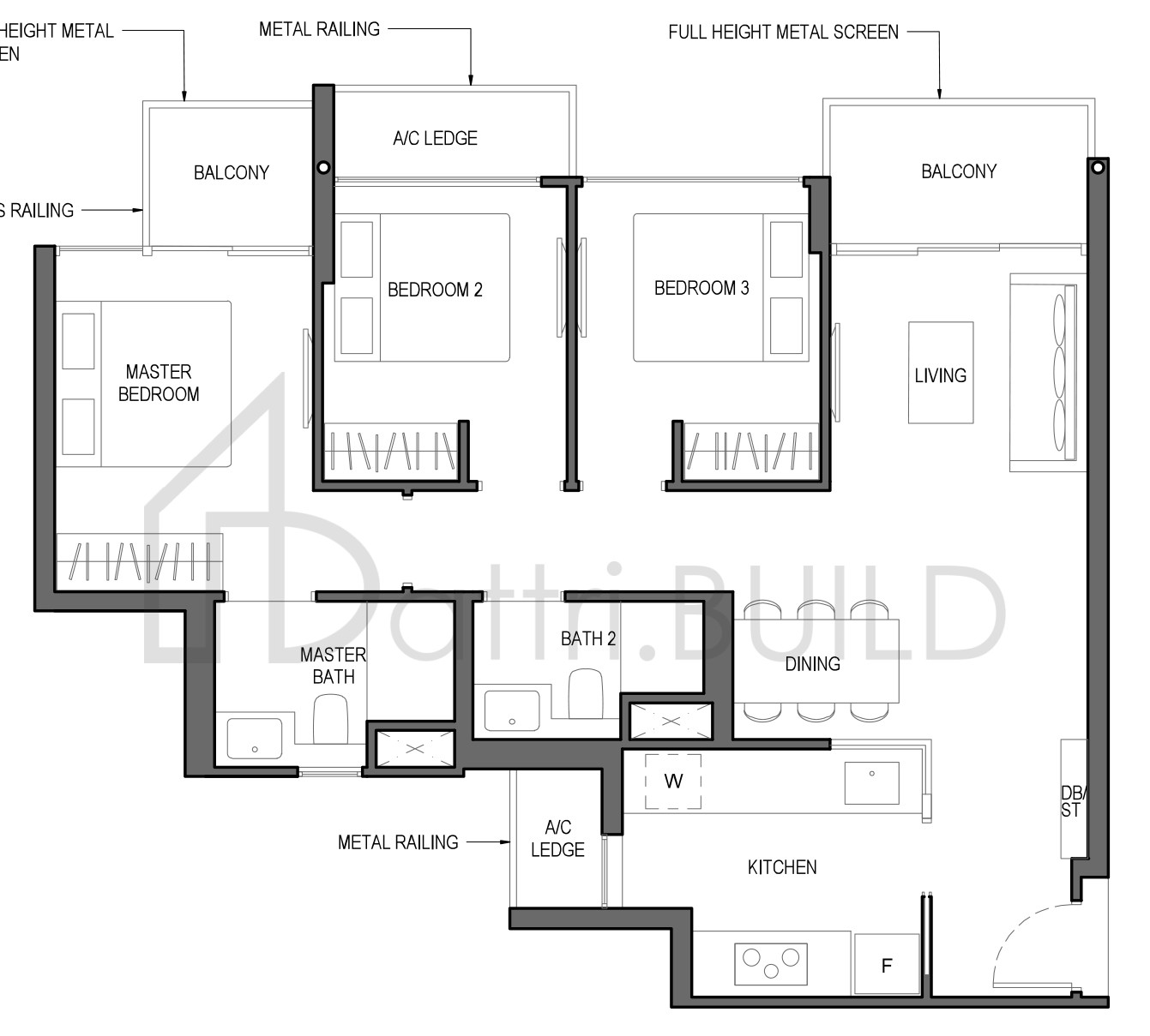 PARC KOMO 3C2a floorplan (watermarked)