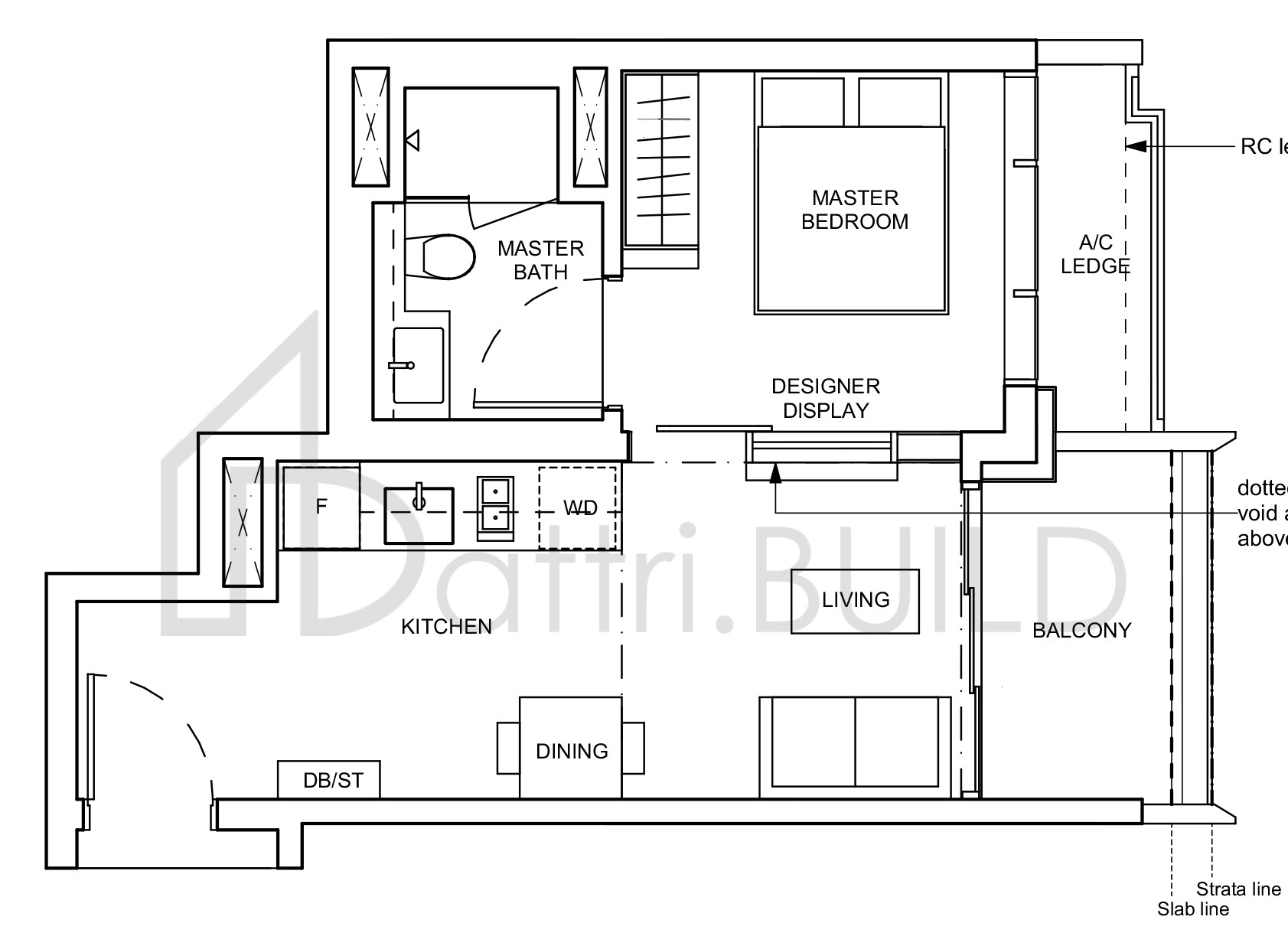 HAUS ON HANDY A2b(d) floorplan (watermarked)