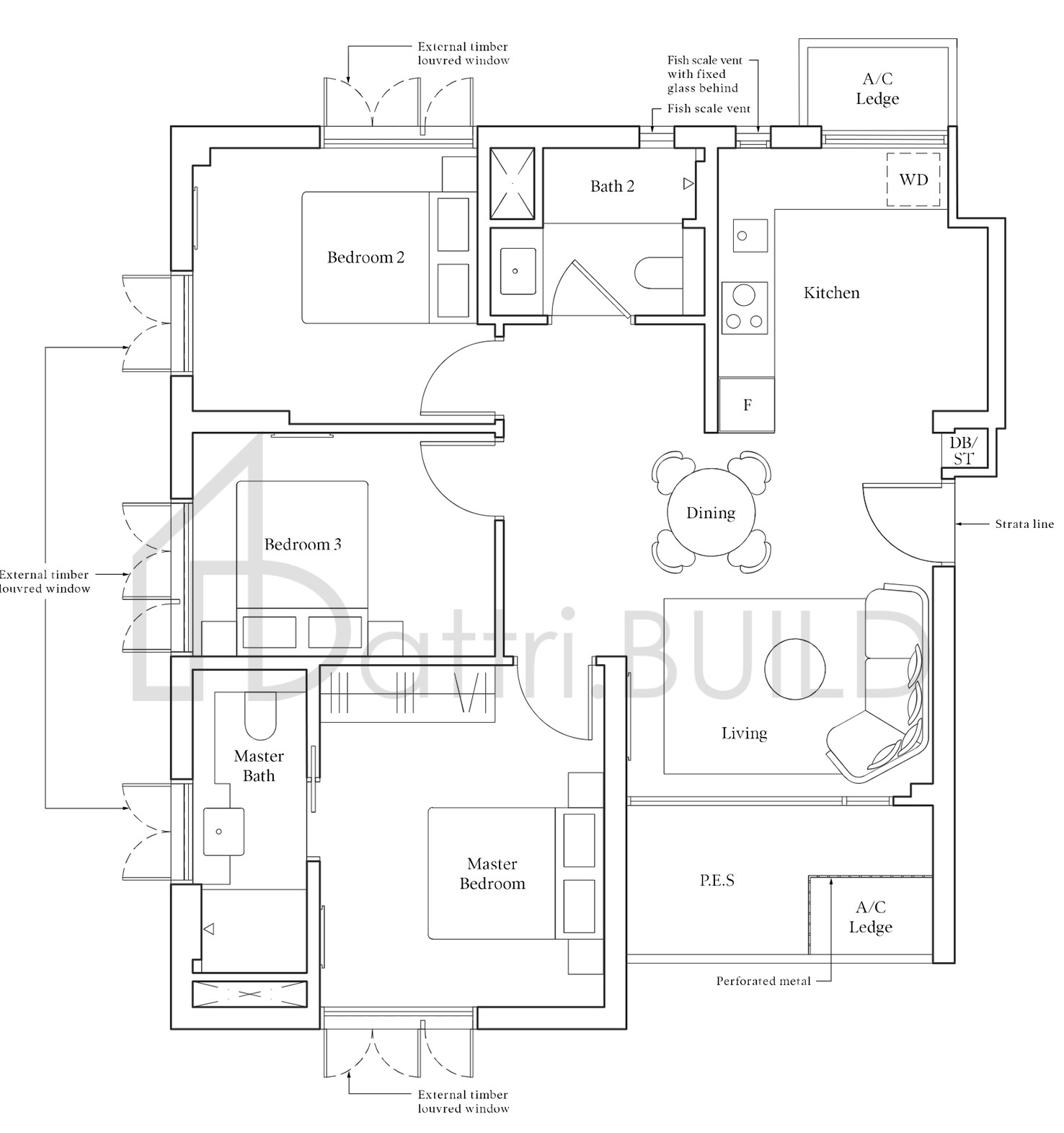 AVENUE SOUTH RESIDENCE CC1-G floorplan (watermarked)