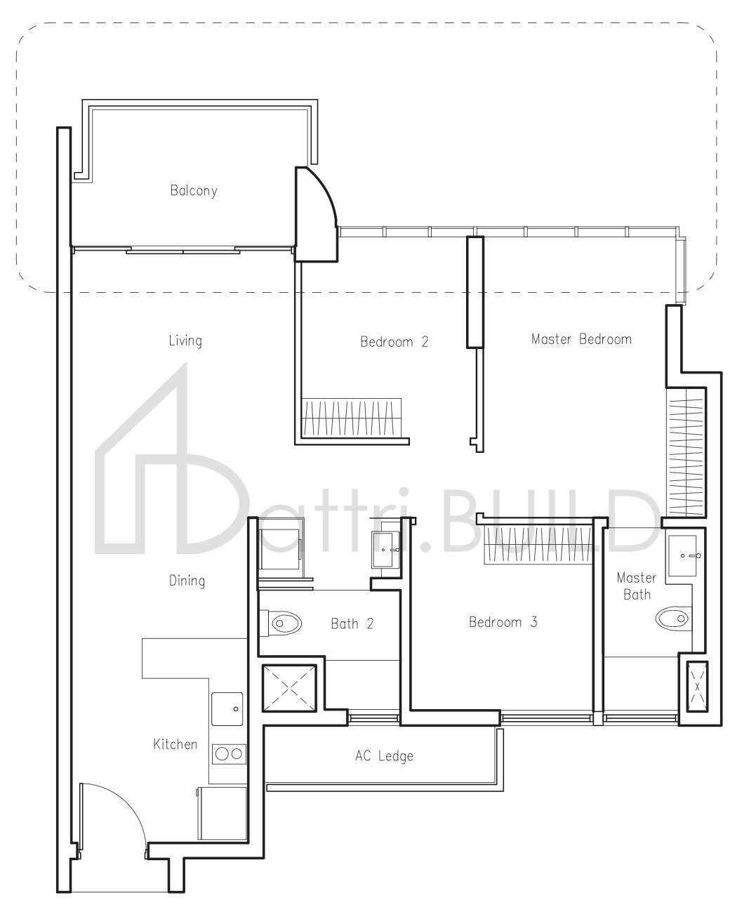 LAKEVILLE C1a floorplan (watermarked)