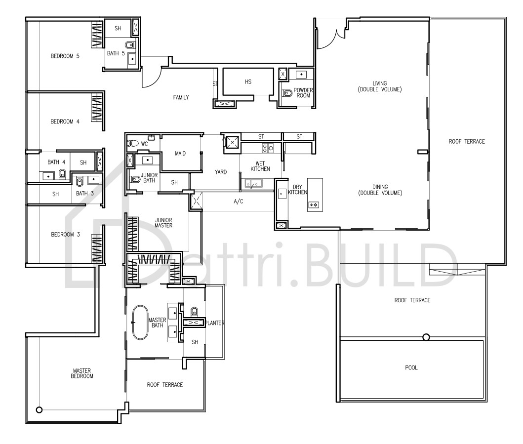 THE TRIZON PH4 floorplan (watermarked)