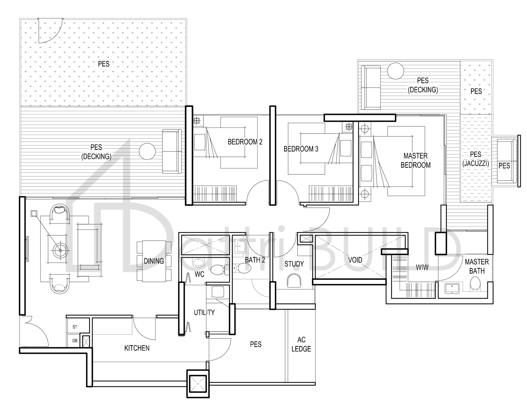 FORESQUE RESIDENCES C10 floorplan (watermarked)