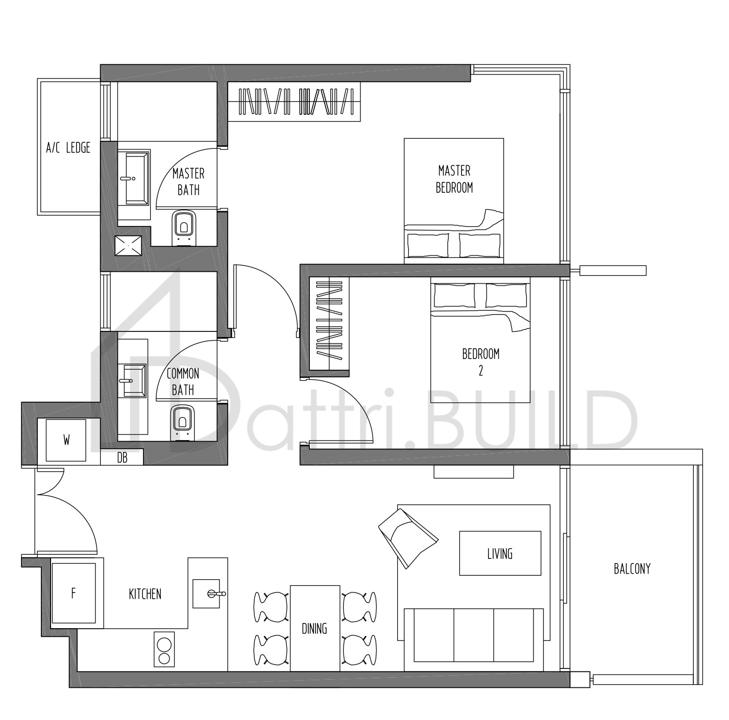 SENNETT RESIDENCE B2 floorplan (watermarked)