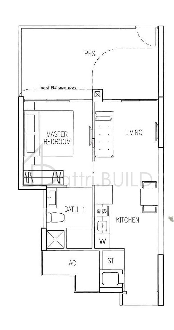 RIVERSOUND RESIDENCE A1ap floorplan (watermarked)