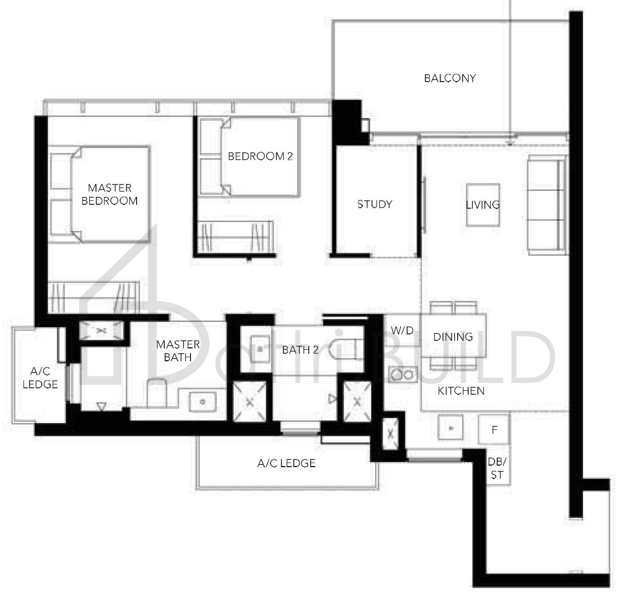 MARGARET VILLE B3 floorplan (watermarked)