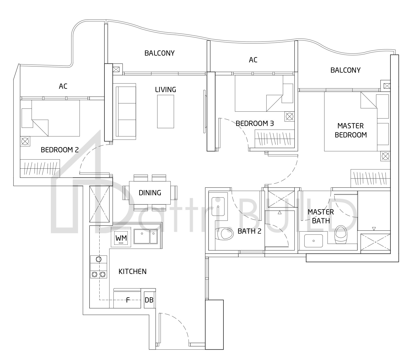 QUEENS PEAK C6 floorplan (watermarked)
