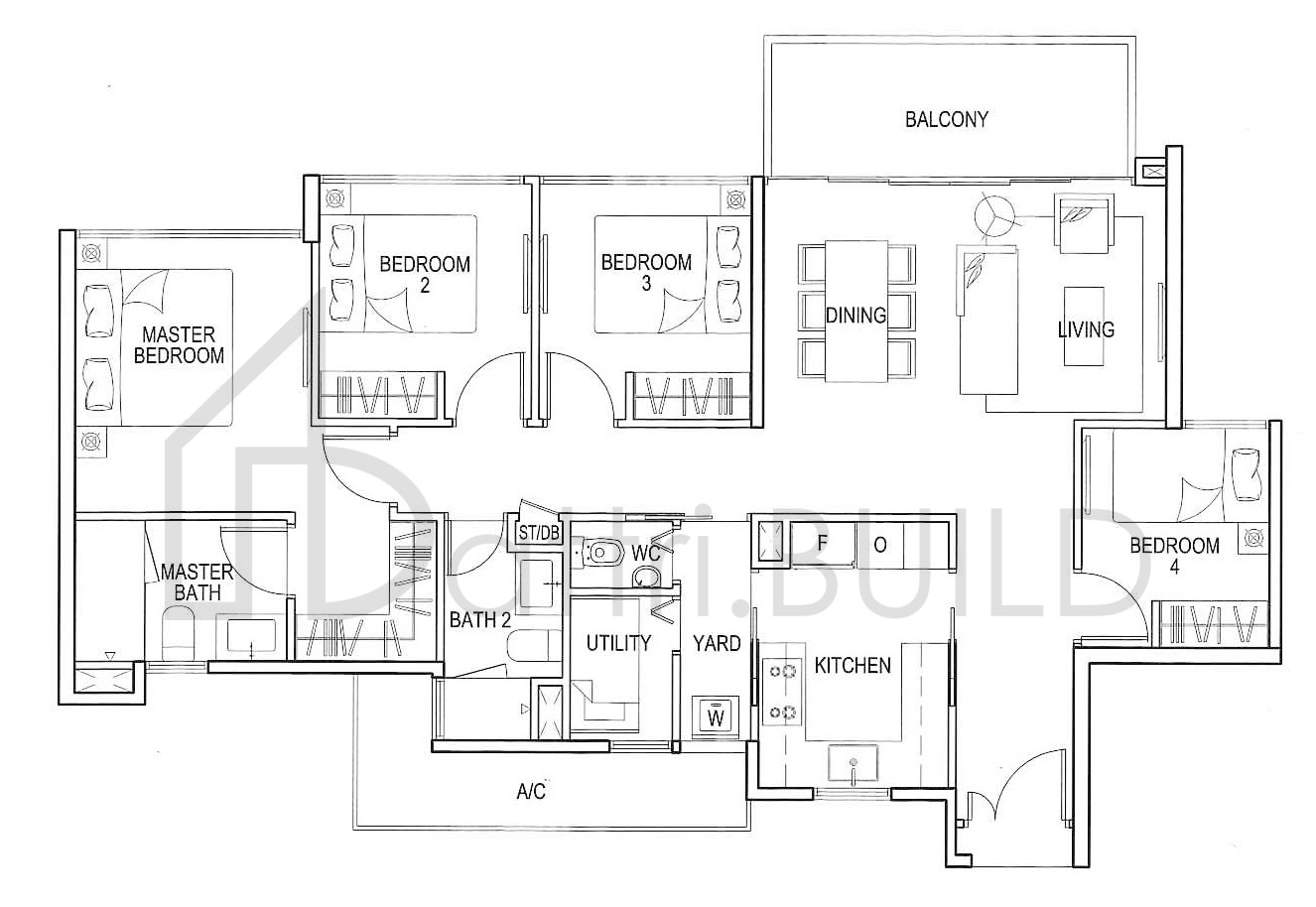 BLOSSOM RESIDENCES C1b1 floorplan (watermarked)