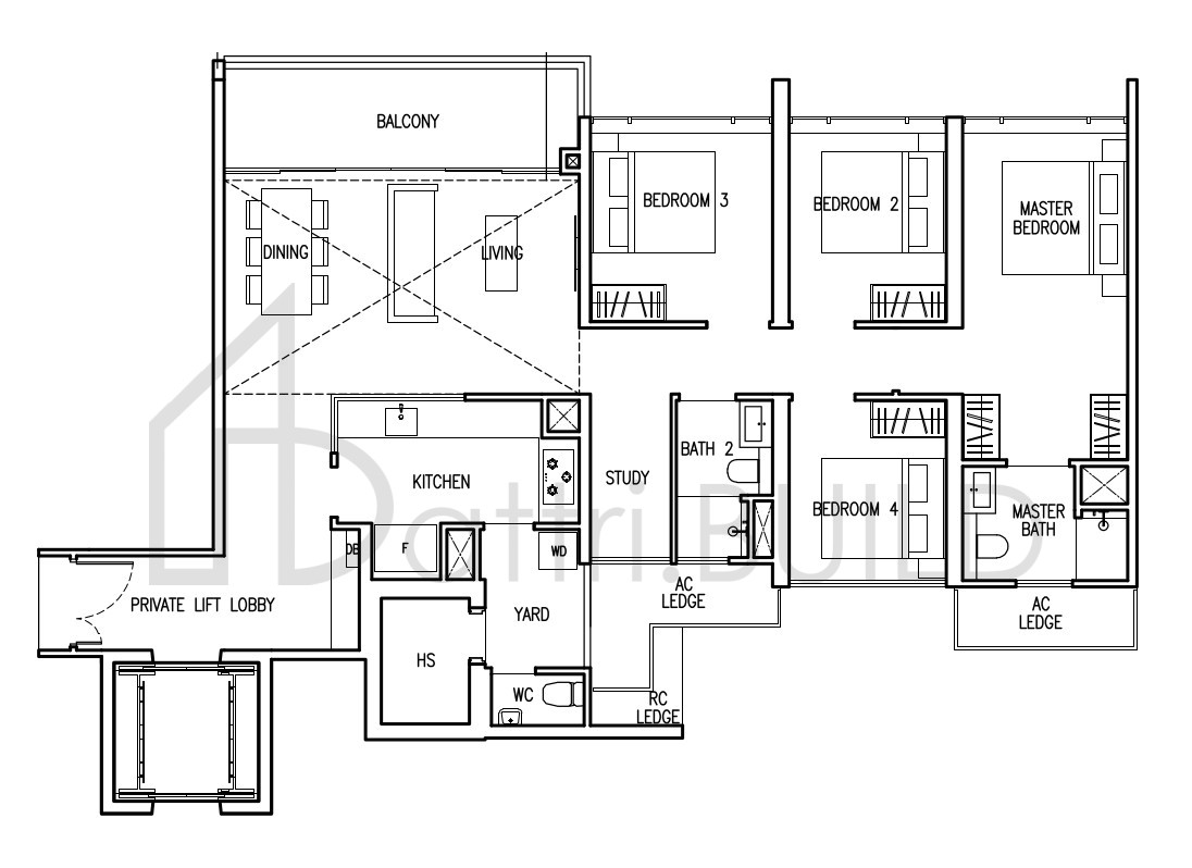 THE COMMODORE D4(PH) floorplan (watermarked)