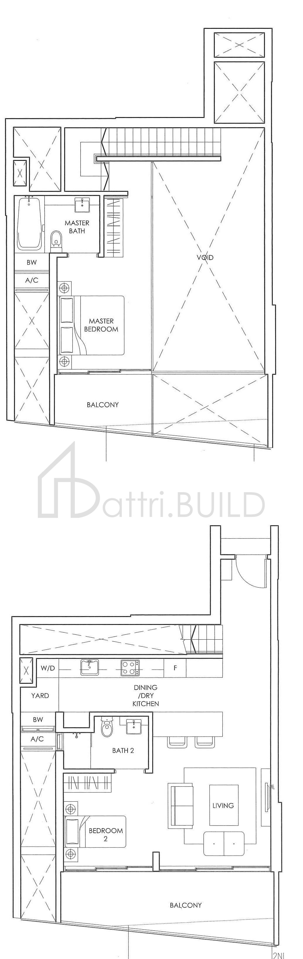 SOLEIL @ SINARAN C(136sqm) floorplan (watermarked)