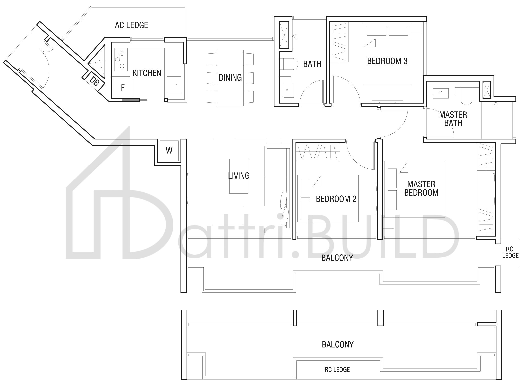 THOMSON THREE C1b floorplan (watermarked)