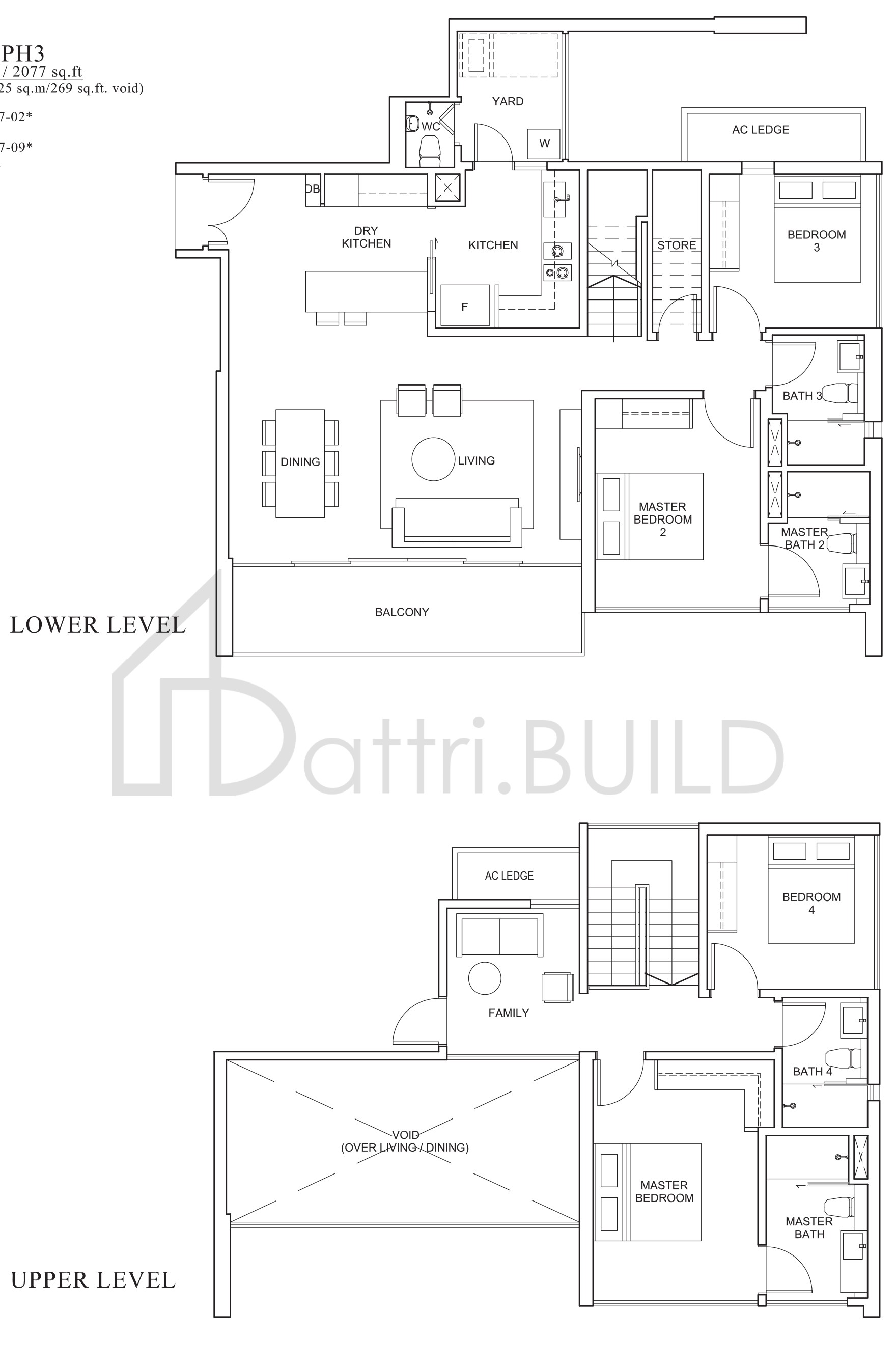THE VENUE RESIDENCES PH3 floorplan (watermarked)