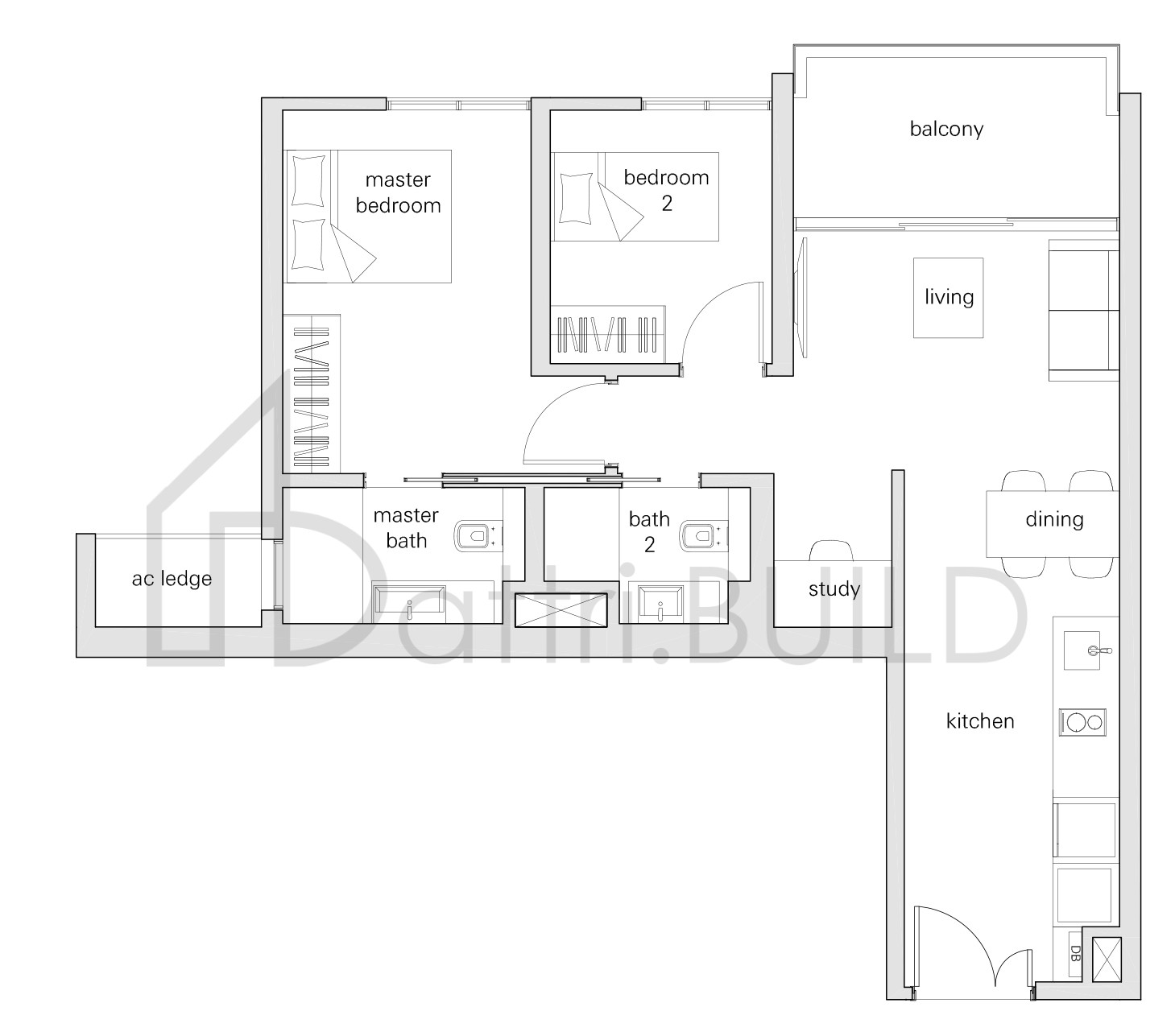 THE PANORAMA 2Sb floorplan (watermarked)