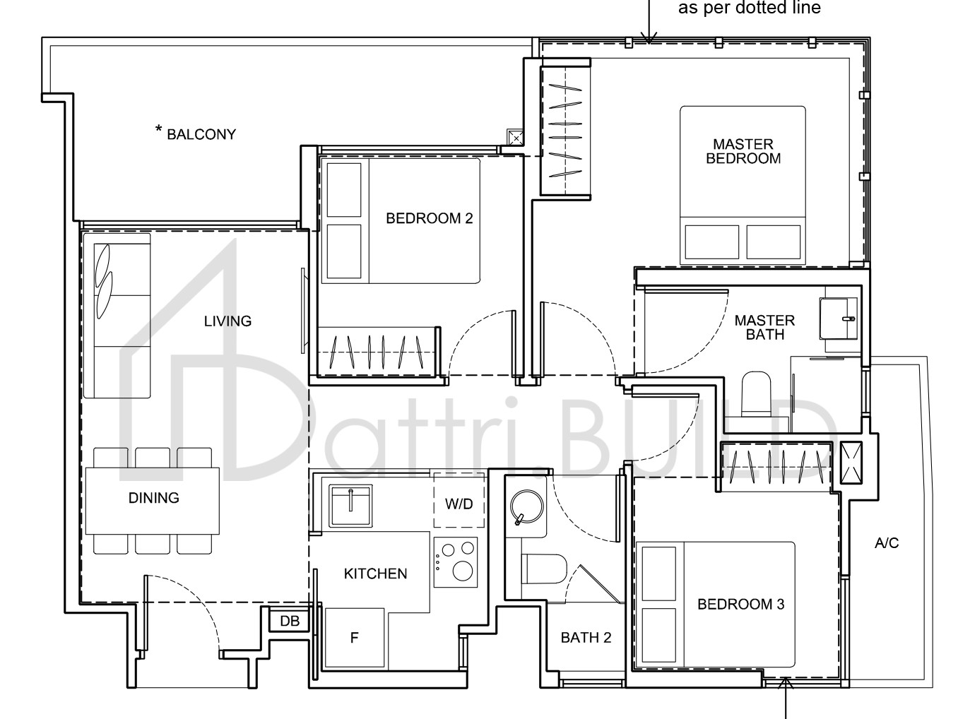 ARENA RESIDENCES C2 floorplan (watermarked)