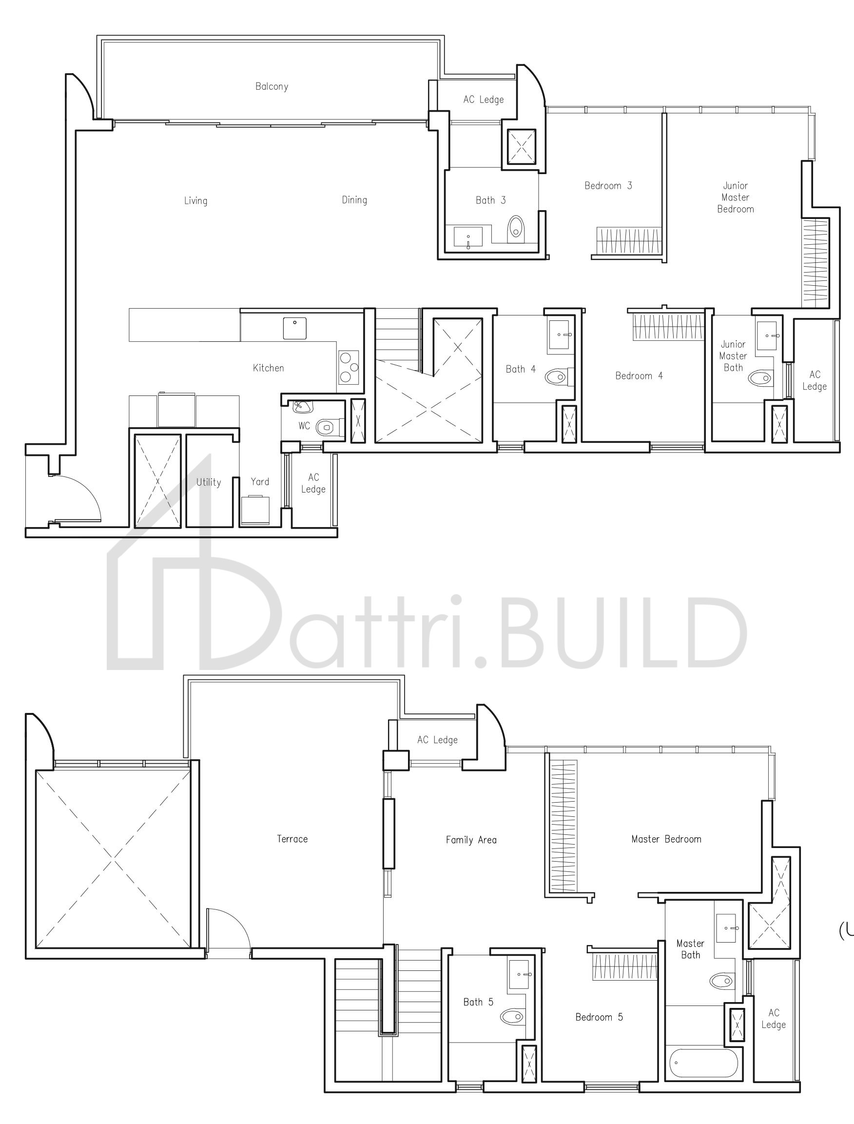 LAKEVILLE PH6 floorplan (watermarked)