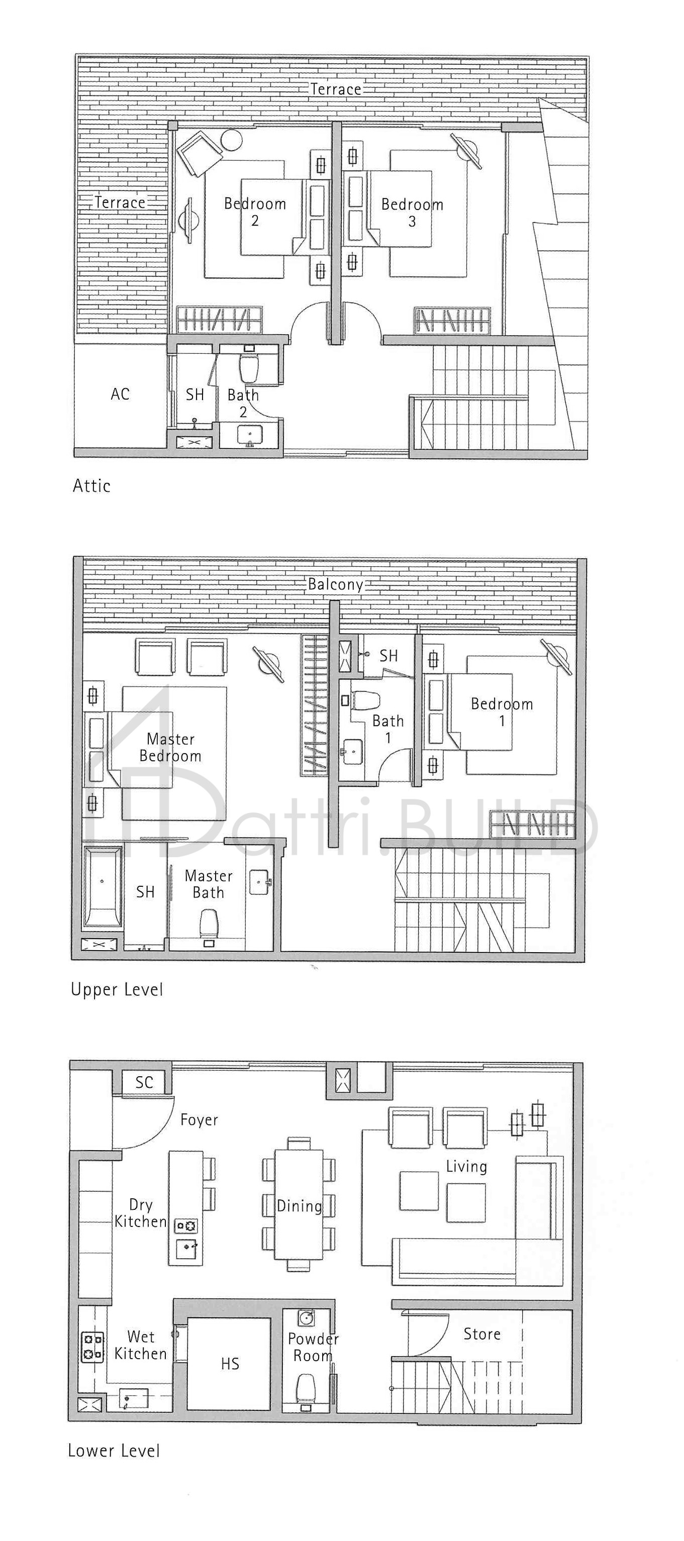 THE HOLLAND COLLECTION D1 floorplan (watermarked)