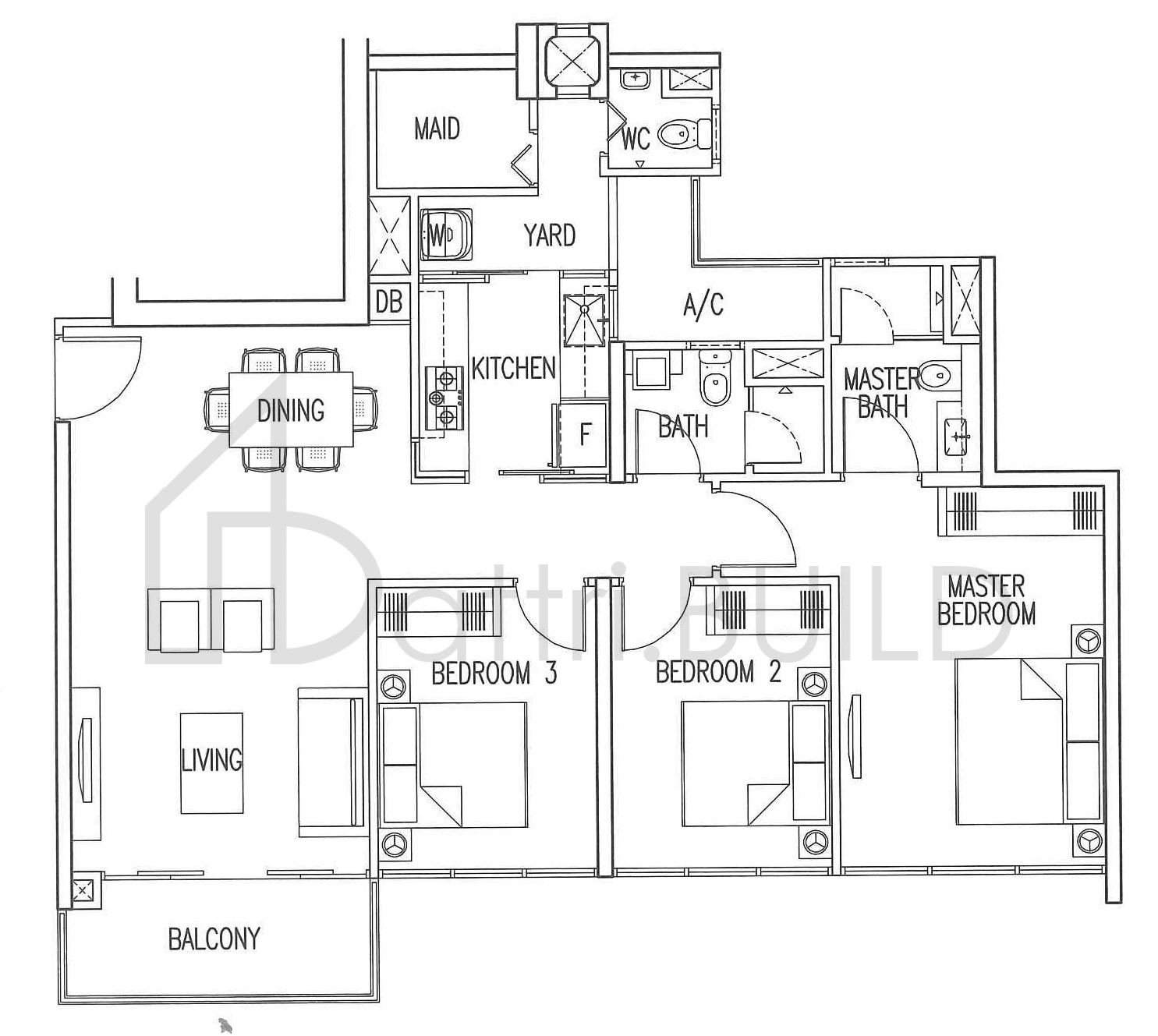 MY MANHATTAN C2 floorplan (watermarked)