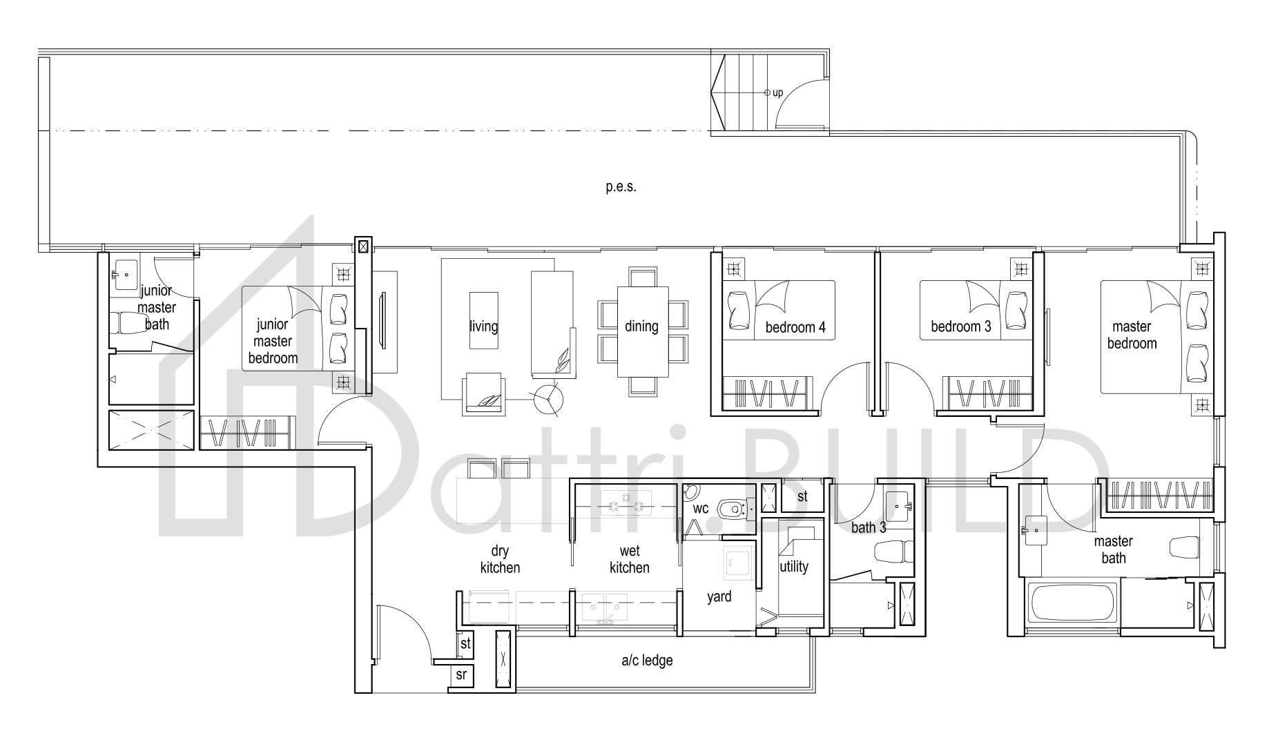 TREE HOUSE C1p floorplan (watermarked)