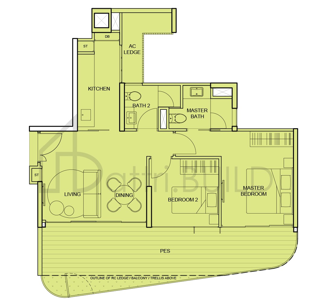 THE TEMBUSU B2(p1) floorplan (watermarked)
