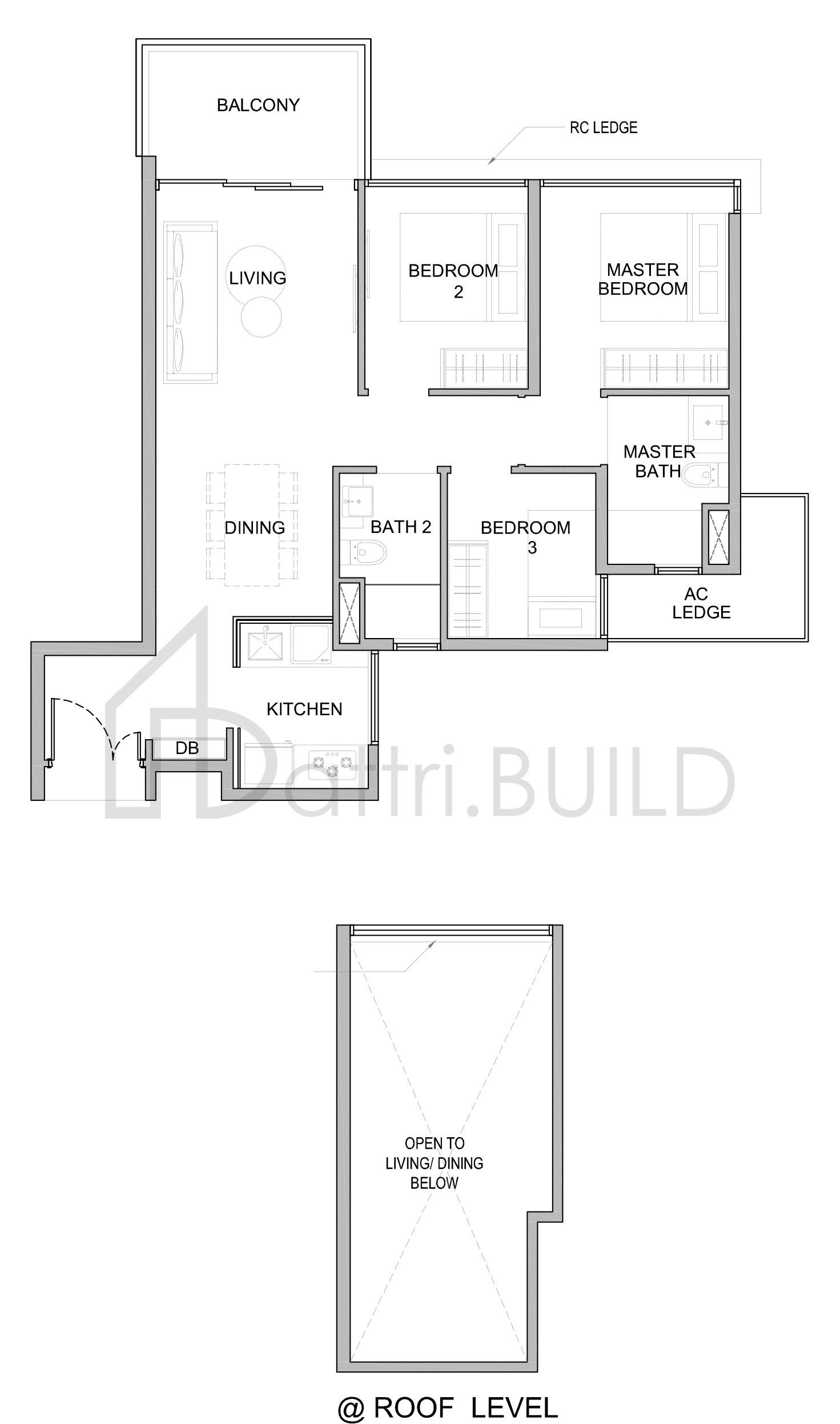 KINGSFORD WATERBAY C1b-PH floorplan (watermarked)