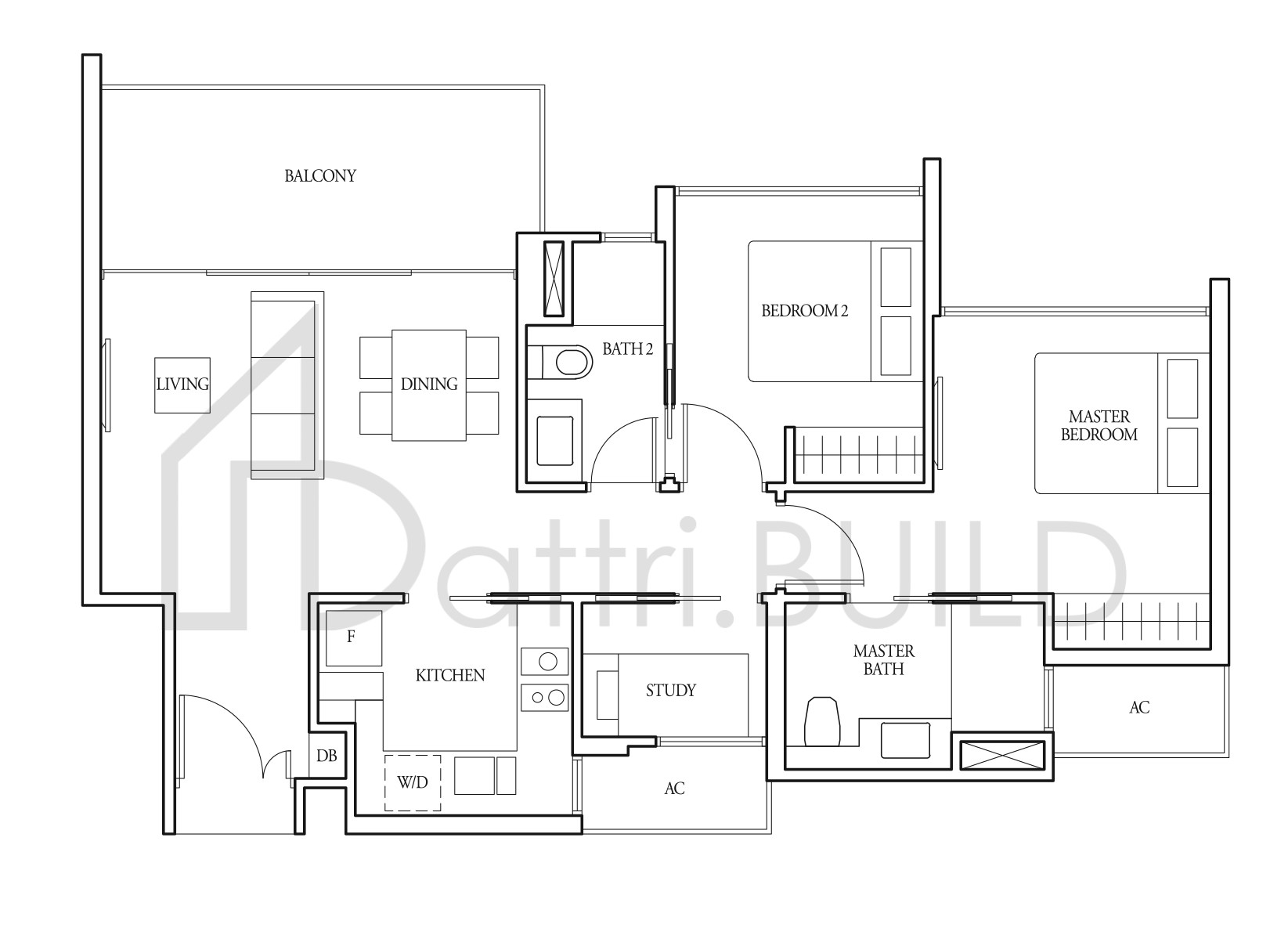 BARTLEY RIDGE (2+1)d floorplan (watermarked)