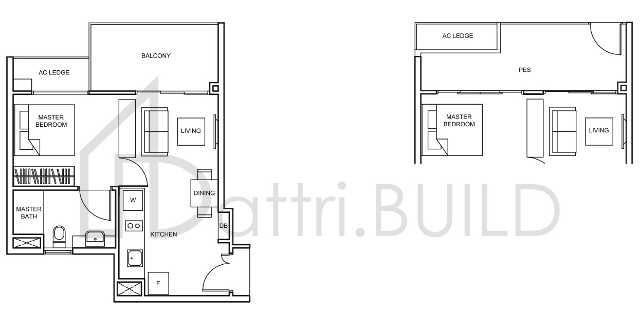 THE GLADES As3-P floorplan (watermarked)