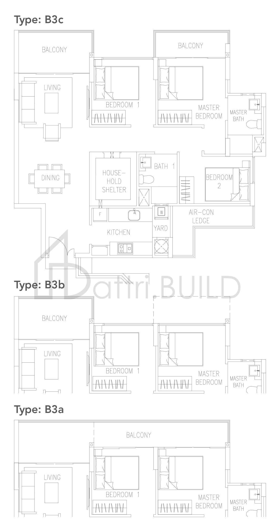 WATERCOLOURS B3a floorplan (watermarked)