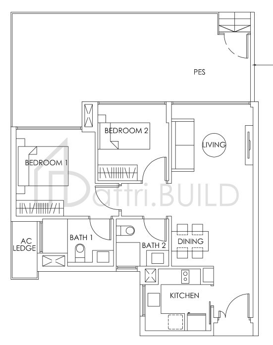 BEDOK RESIDENCES B3h (M)(P) floorplan (watermarked)