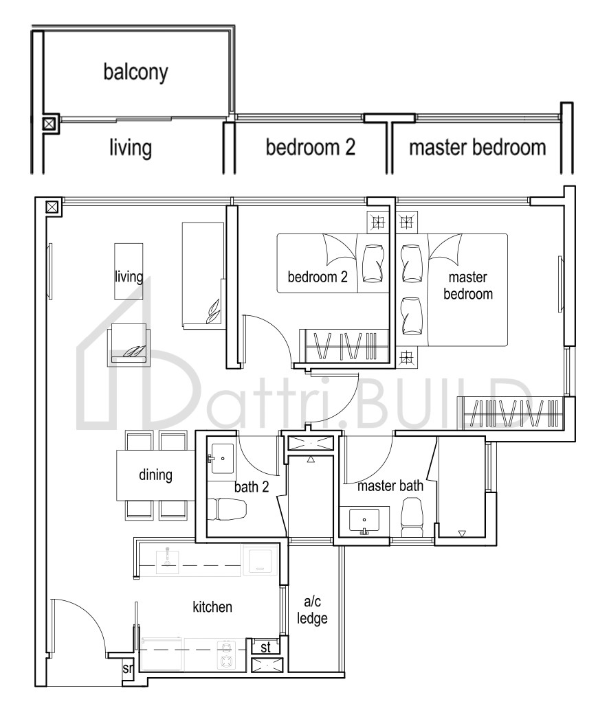 TREE HOUSE A1 floorplan (watermarked)
