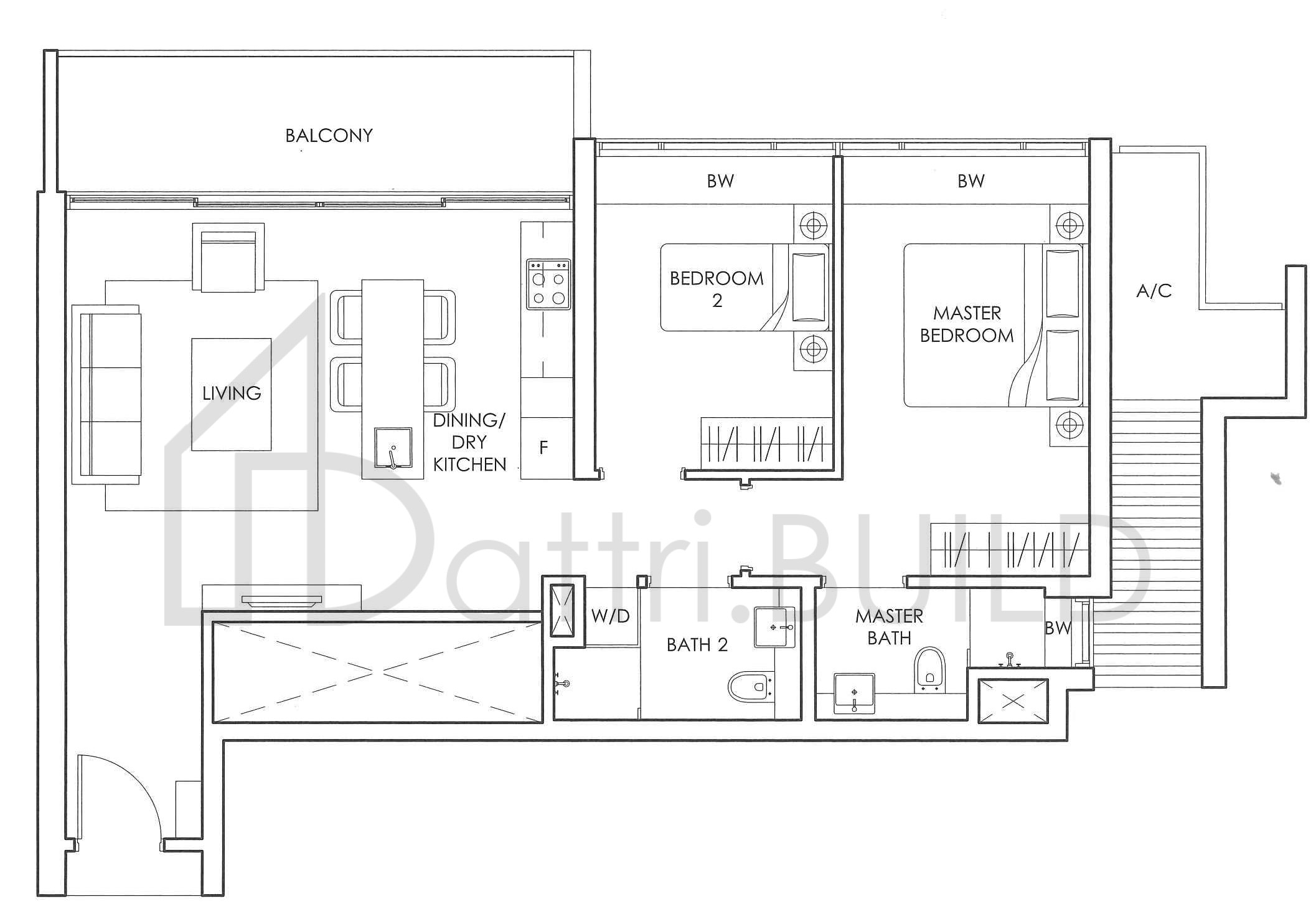 SOLEIL @ SINARAN B2 floorplan (watermarked)