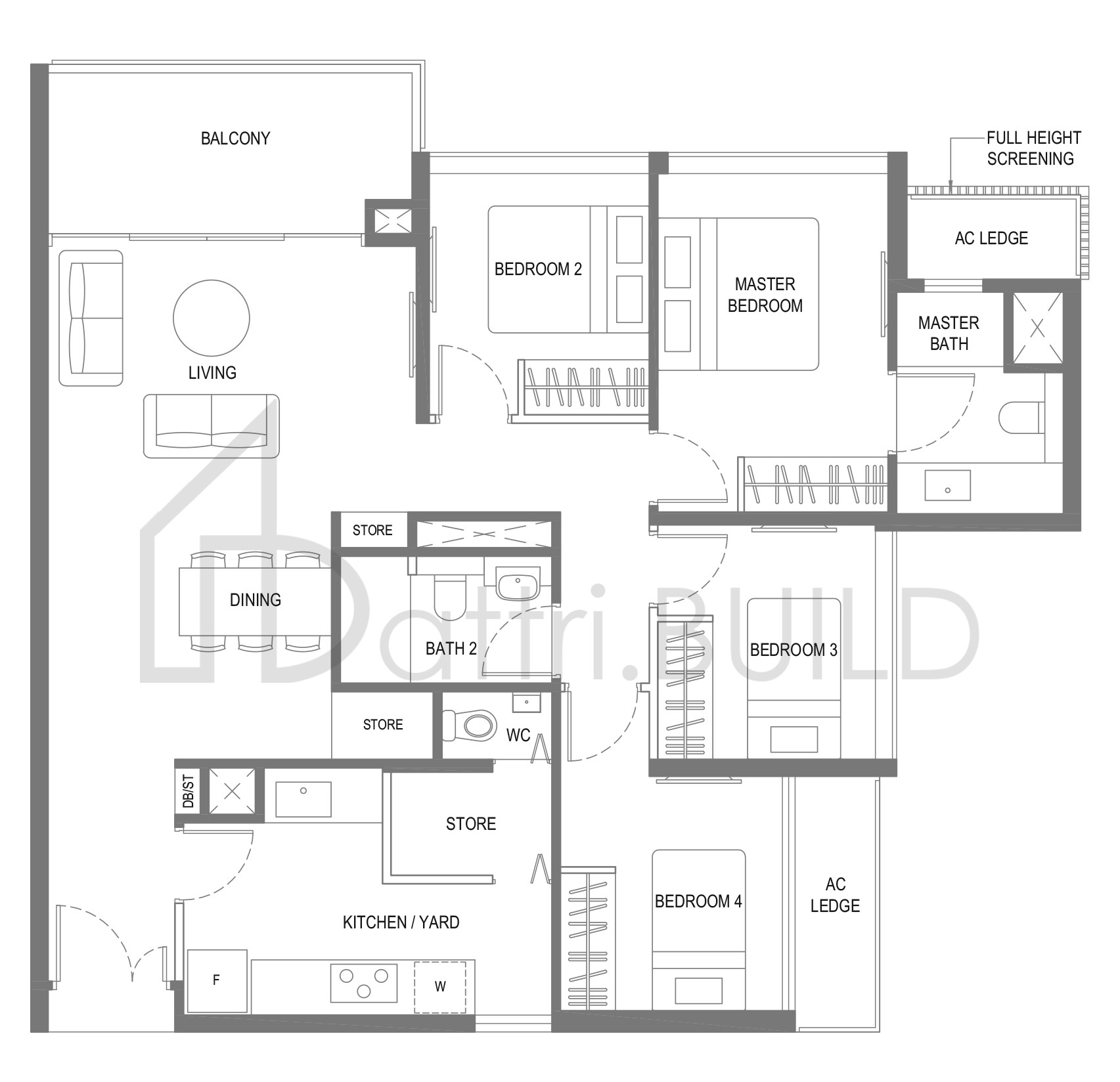 TWIN VEW D1a floorplan (watermarked)