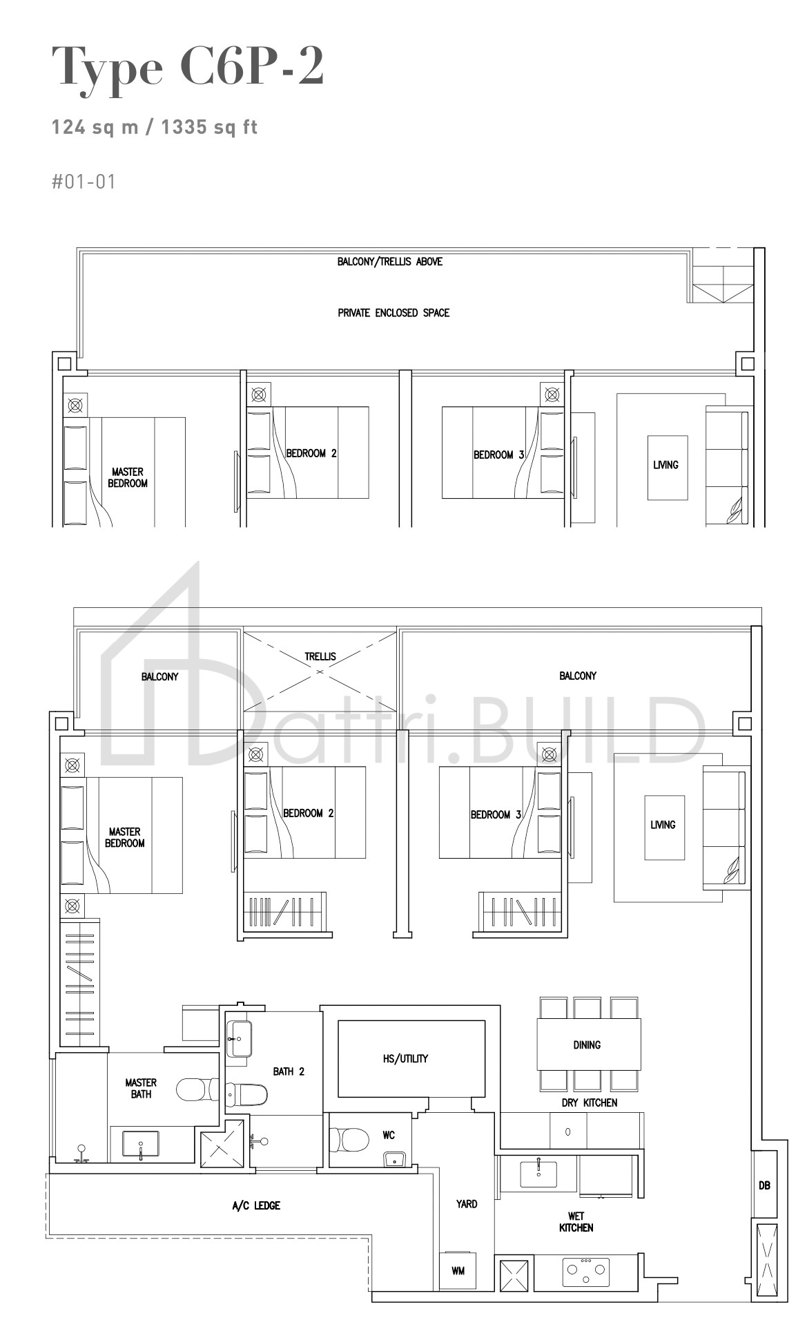 CITYLIFE@TAMPINES C6P-2 floorplan (watermarked)