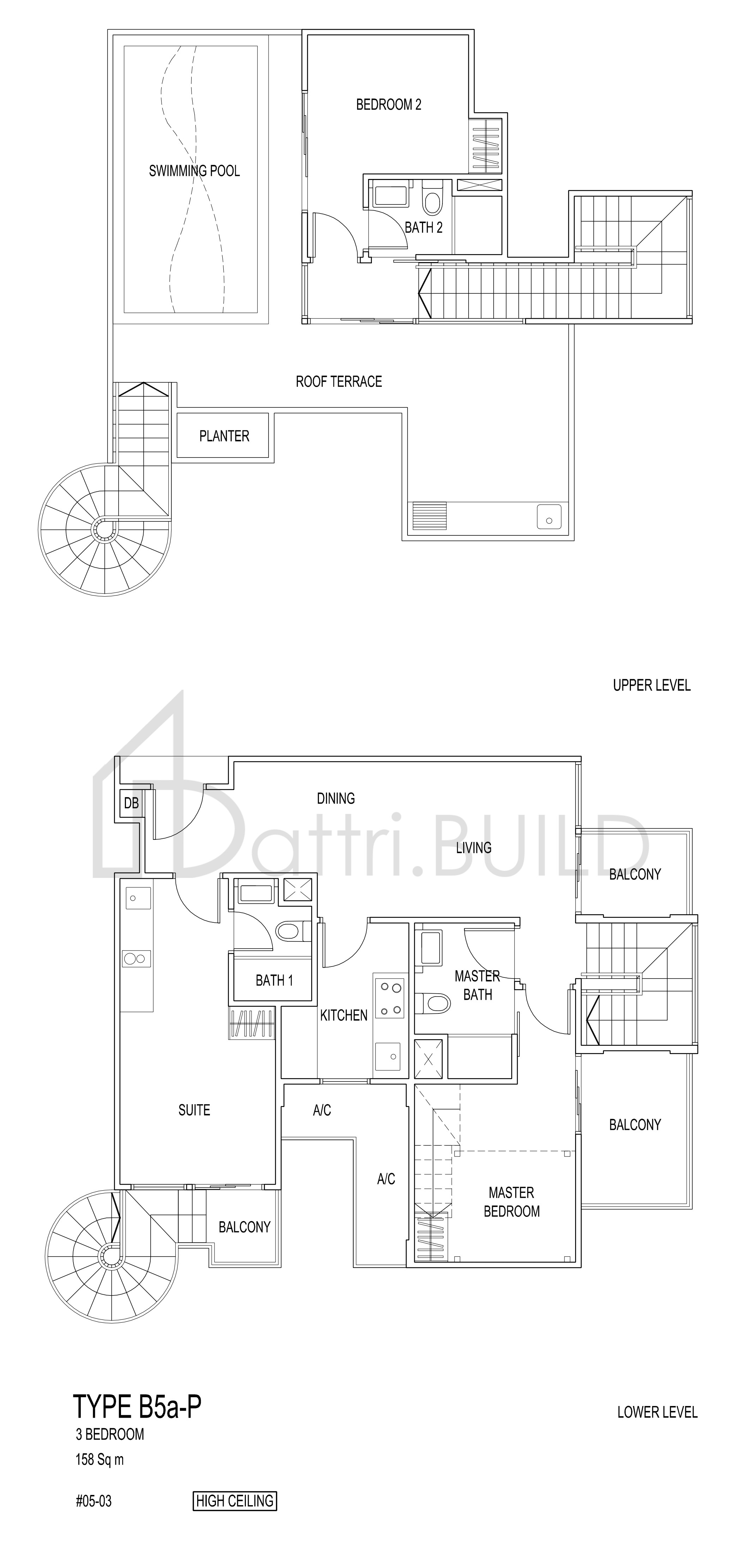 JADE RESIDENCES B5a-P floorplan (watermarked)